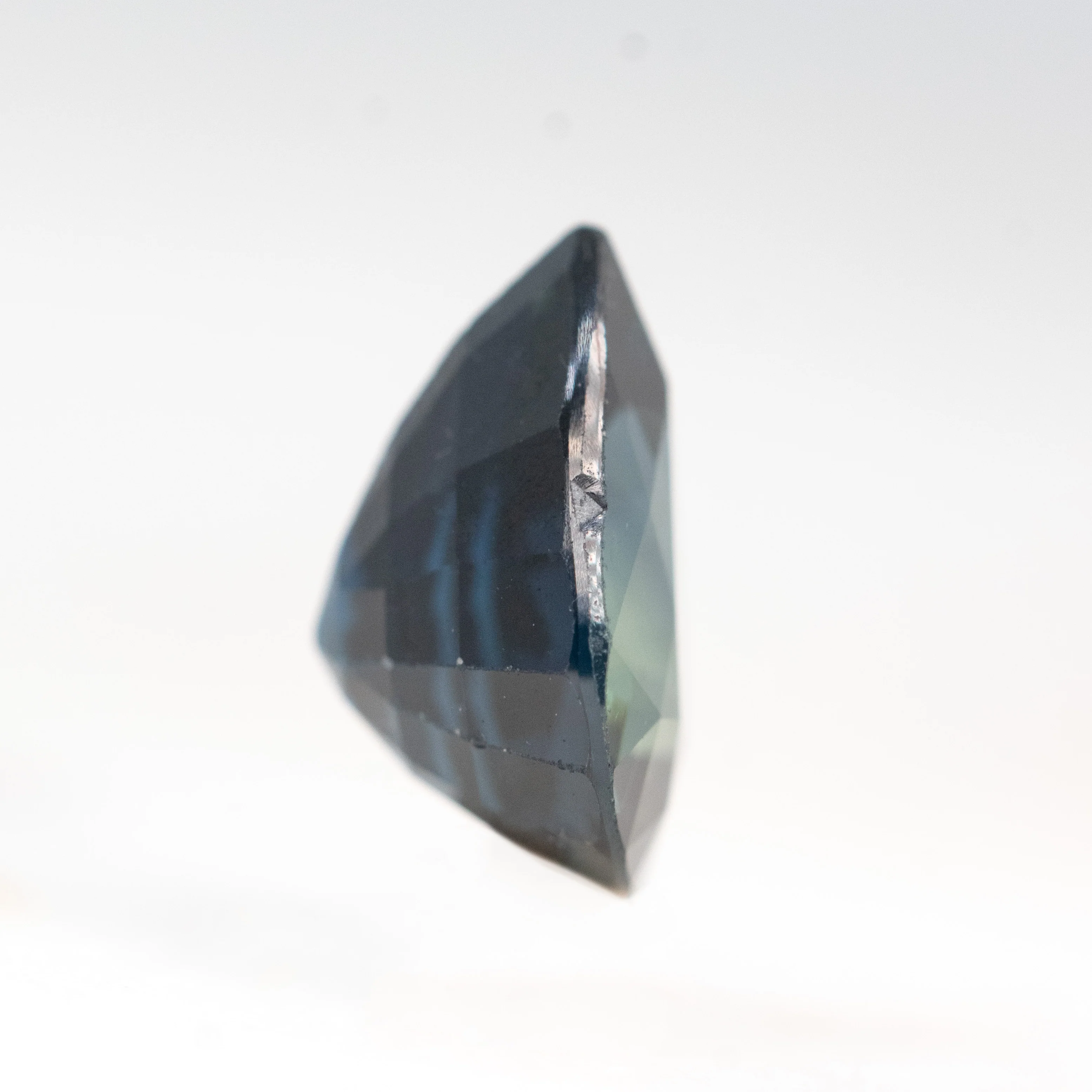 2.35 Carat Teal Blue Pear Sapphire for Custom Work - Inventory Code TPS235 - Image 5