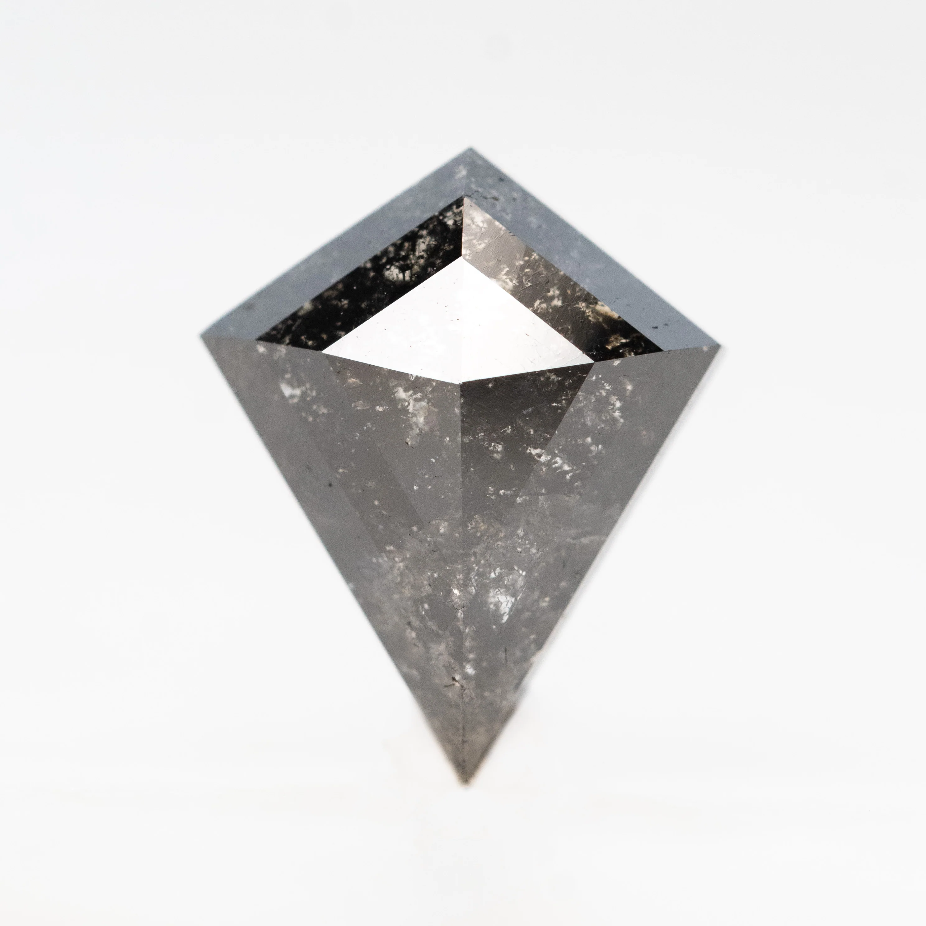 2.36 Carat Black Salt and Pepper Kite Diamond for Custom Work - Inventory Code NBK236