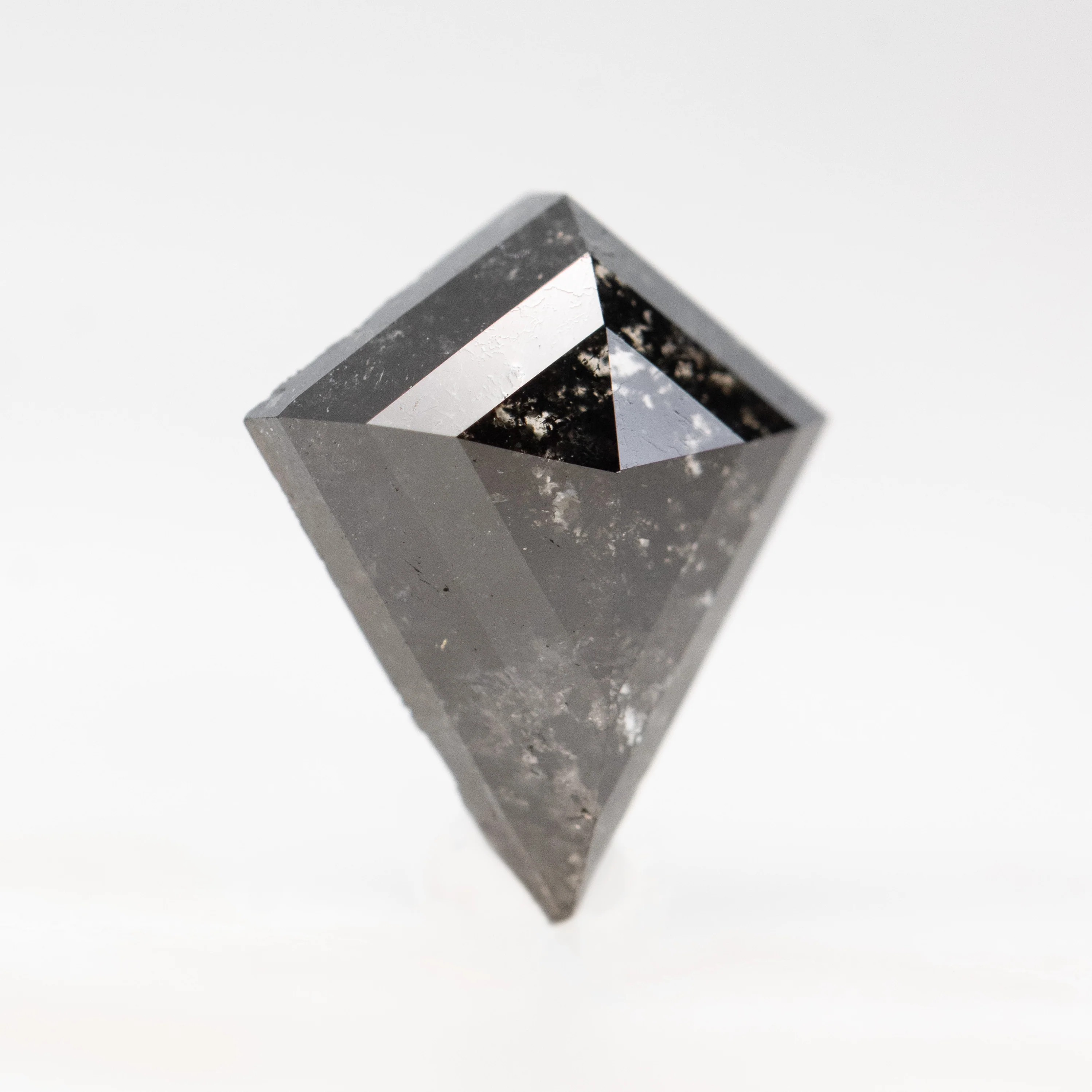 2.36 Carat Black Salt and Pepper Kite Diamond for Custom Work - Inventory Code NBK236 - Image 4