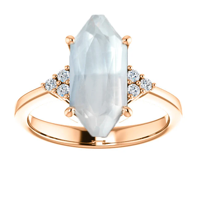 2.44ct Elongated Hexagon Moonstone for Custom Work - Inventory Code MNSTN244 - Image 8