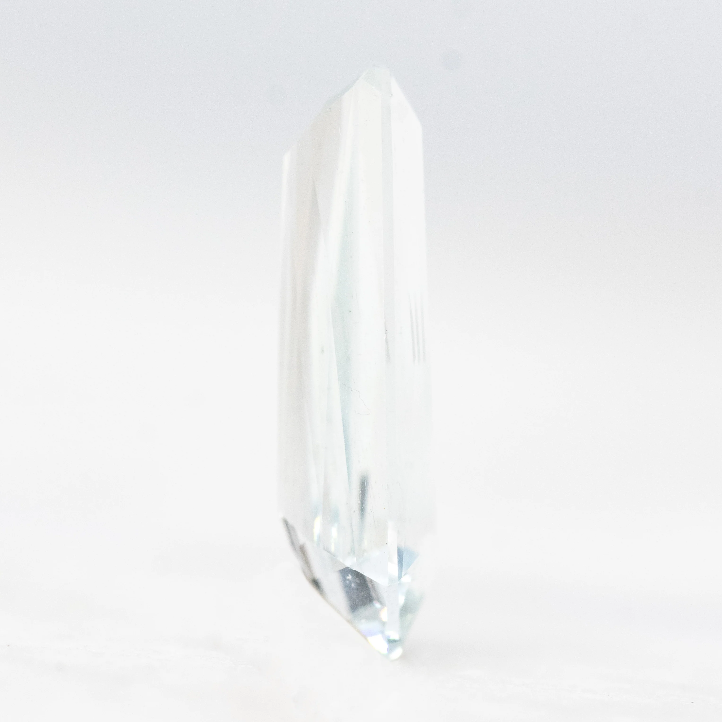 2.49 Carat Shield Cut Aquamarine for Custom Work - Inventory Code CSA249 - Image 5