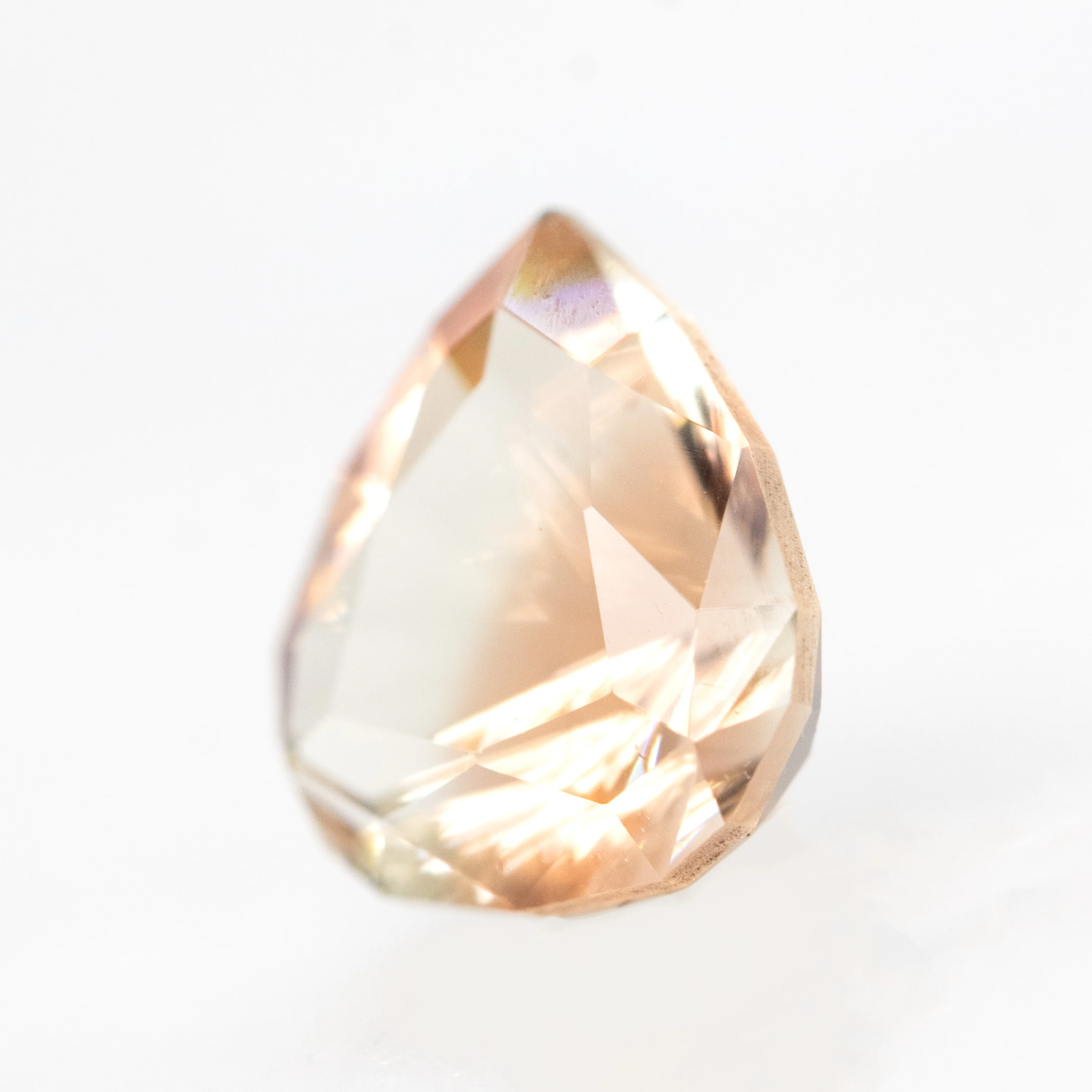 2.50 Carat Pear Oregon Sunstone for Custom Work - Inventory Code OPS250 - Image 3