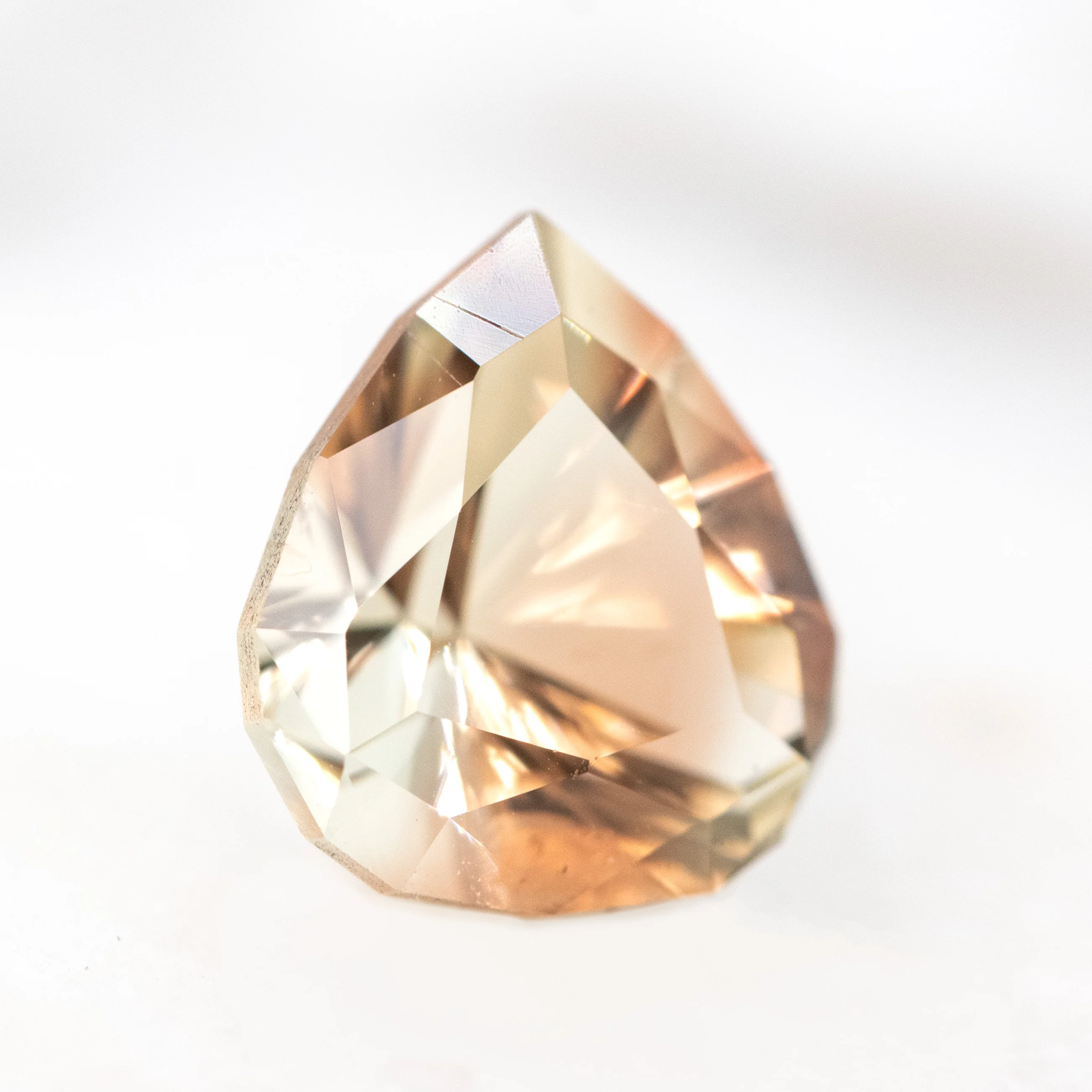 2.50 Carat Pear Oregon Sunstone for Custom Work - Inventory Code OPS250 - Image 4