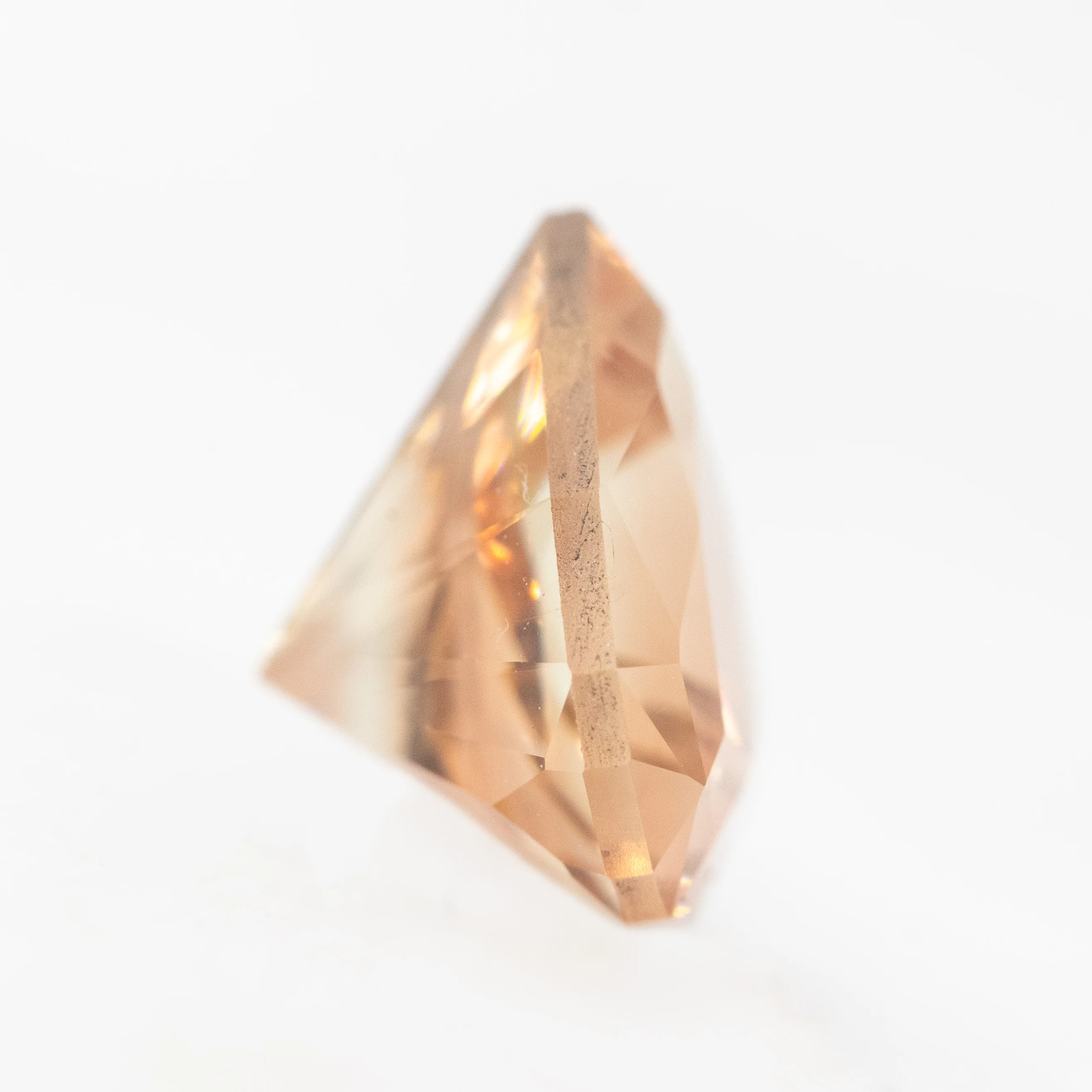 2.50 Carat Pear Oregon Sunstone for Custom Work - Inventory Code OPS250 - Image 5