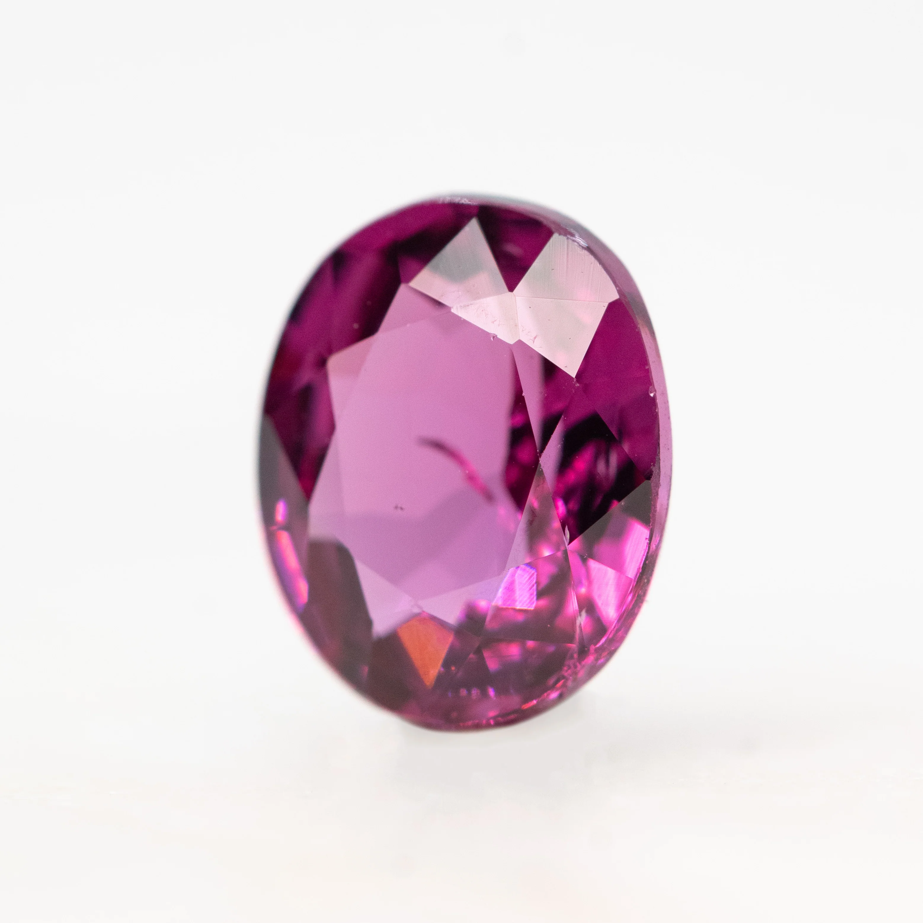 2.50 Carat Pink Oval Sapphire for Custom Work - Inventory Code POS250 - Image 3