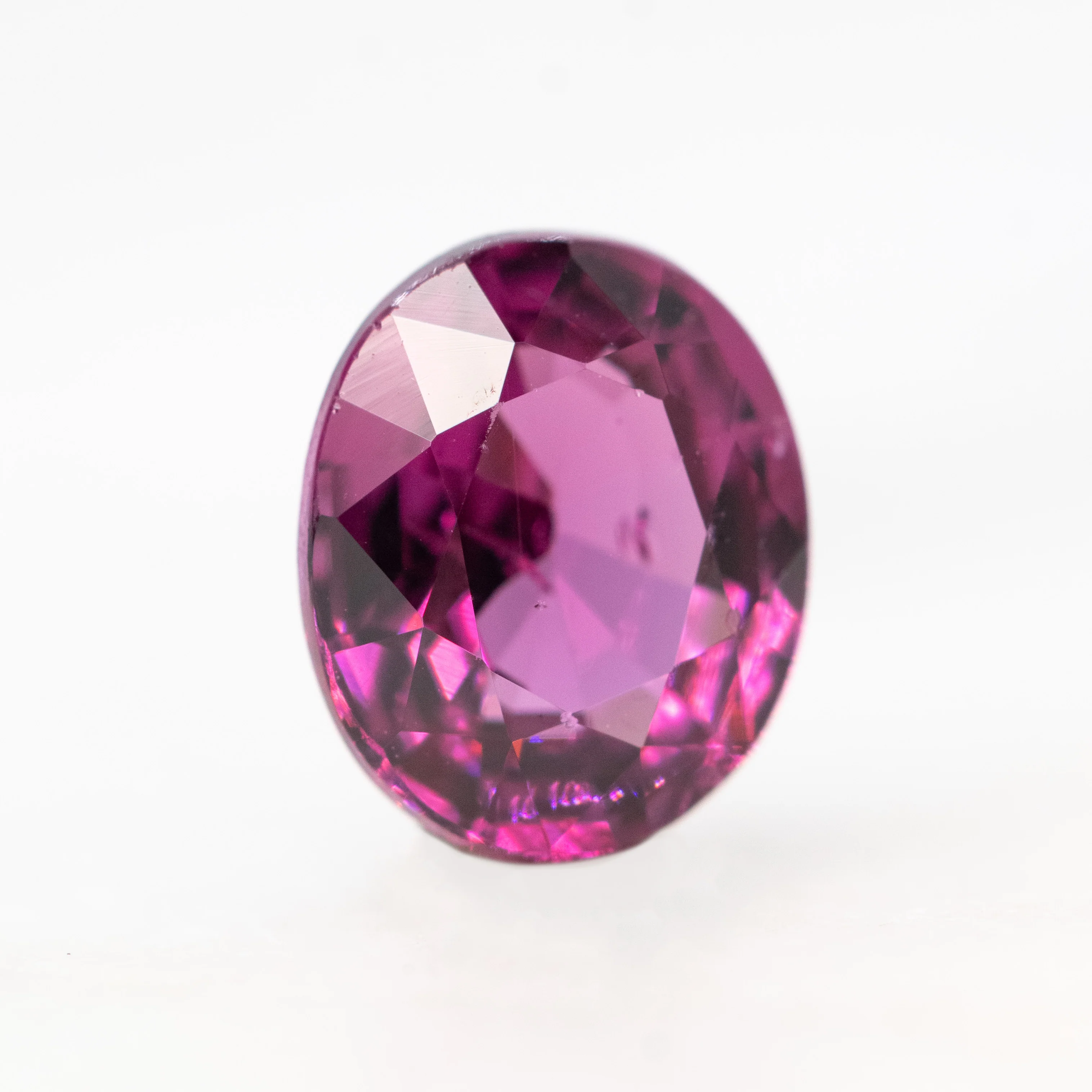 2.50 Carat Pink Oval Sapphire for Custom Work - Inventory Code POS250 - Image 4