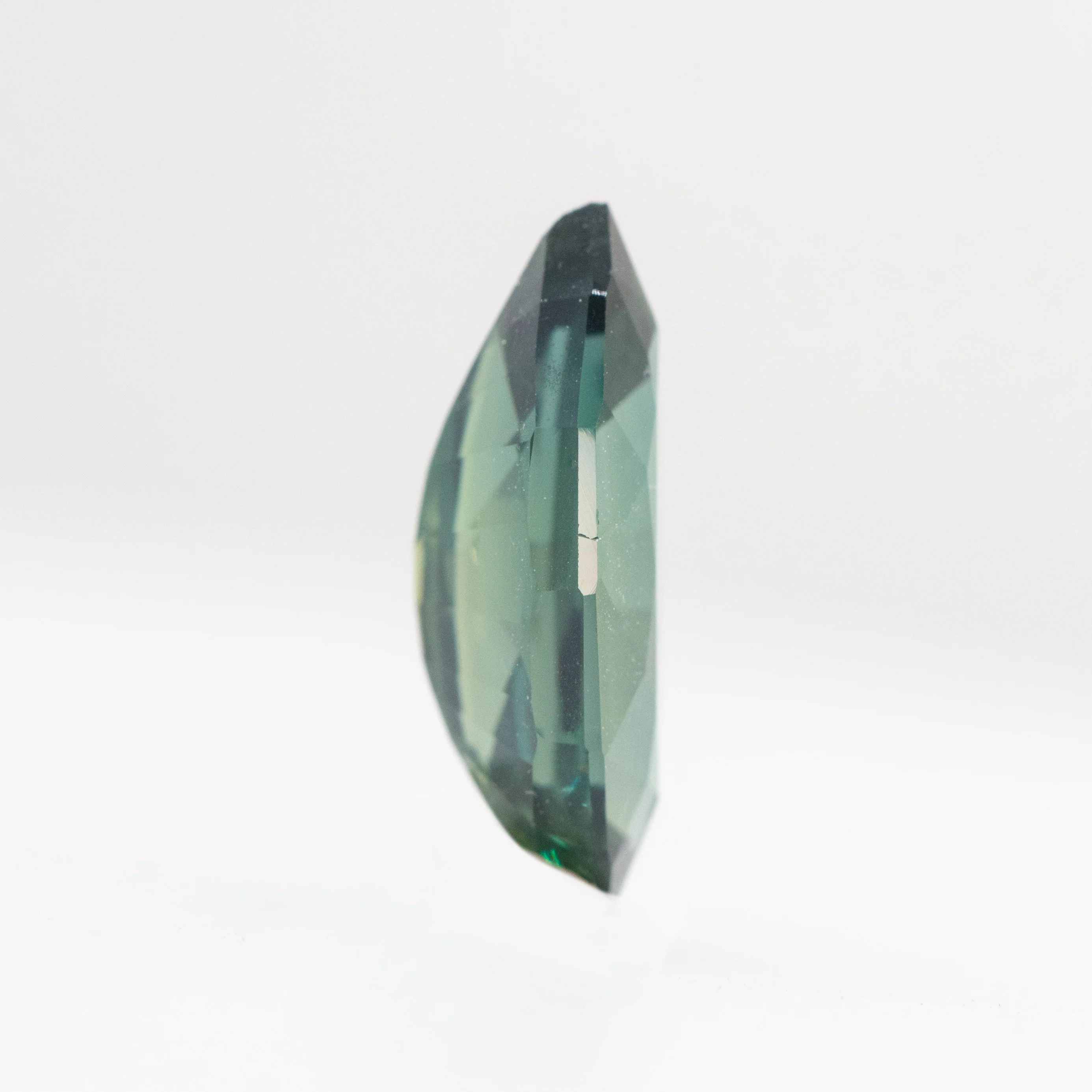 2.51 Carat Teal Green Marquise Sapphire for Custom Work - Inventory Code TGMS251 - Image 5
