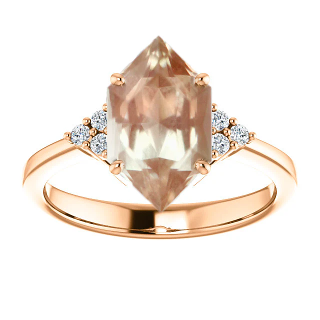 2.52ct Elongated Hexagon Oregon Sunstone for Custom Work - Inventory Code SUN252 - Image 6