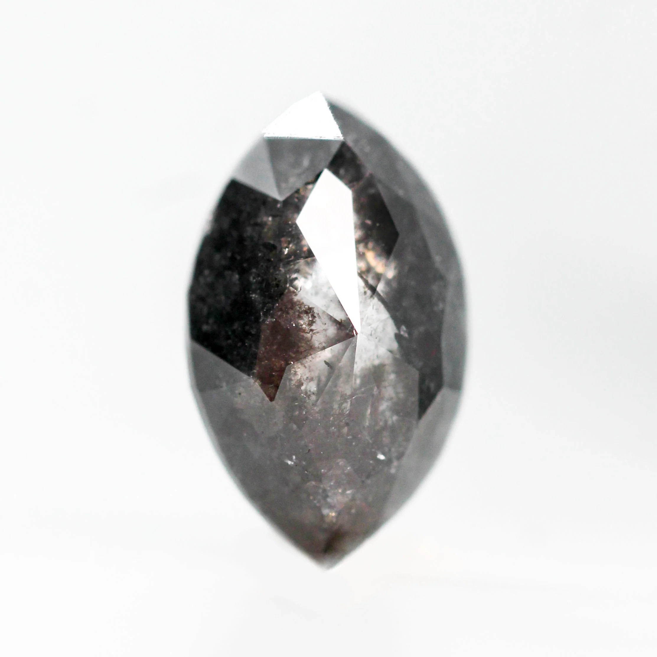 2.55 Carat Salt and Pepper Marquise Diamond for Custom Work - Inventory Code BCM255 - Image 3