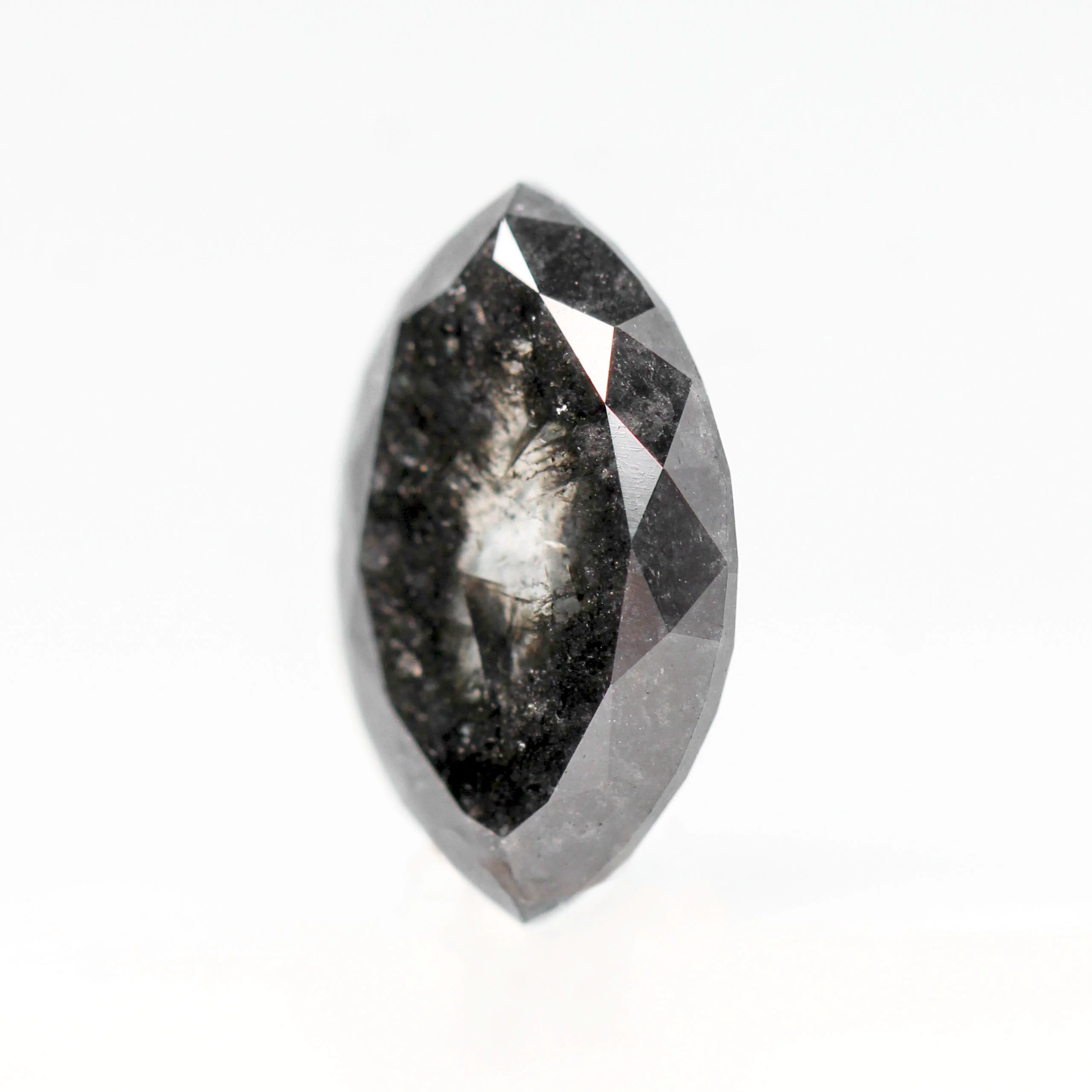 2.55 Carat Salt and Pepper Marquise Diamond for Custom Work - Inventory Code BCM255 - Image 8
