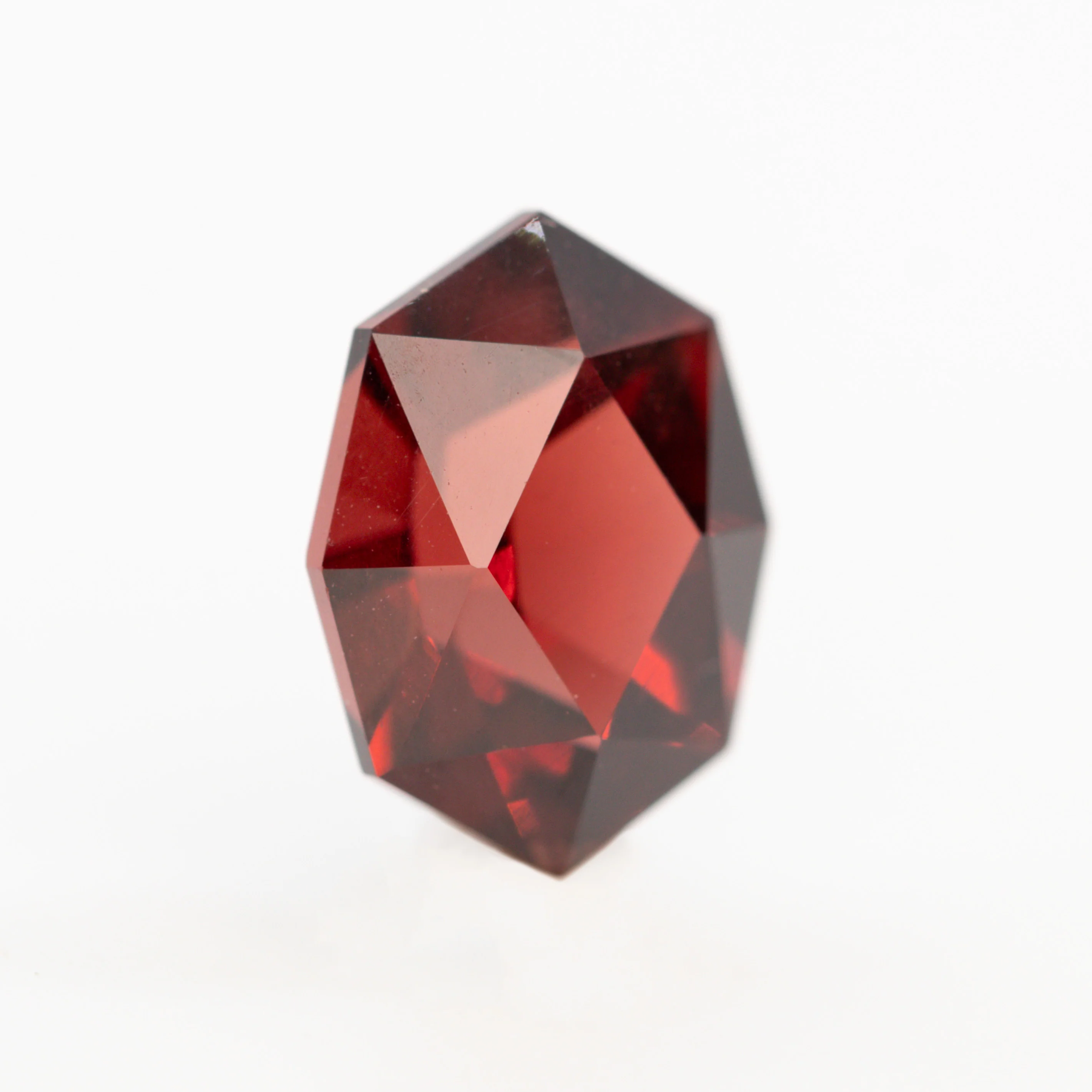 2.55 Carat Fancy Geometric Oval Pyrope Garnet for Custom Work - Inventory Code FCPG255 - Image 4