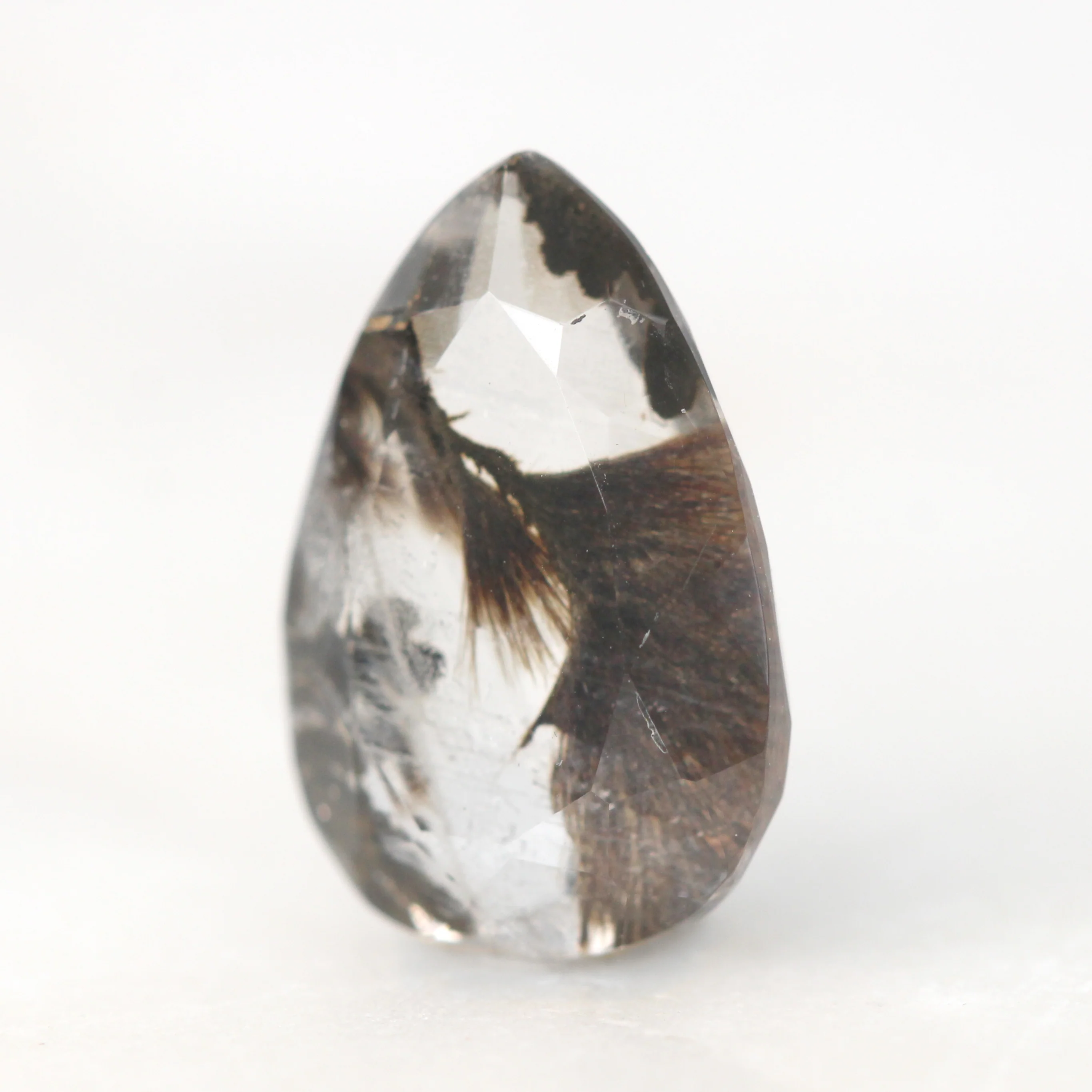 2.72 Carat Pear Dendritic Quartz for Custom Work - Inventory Code DQP272 - Image 3