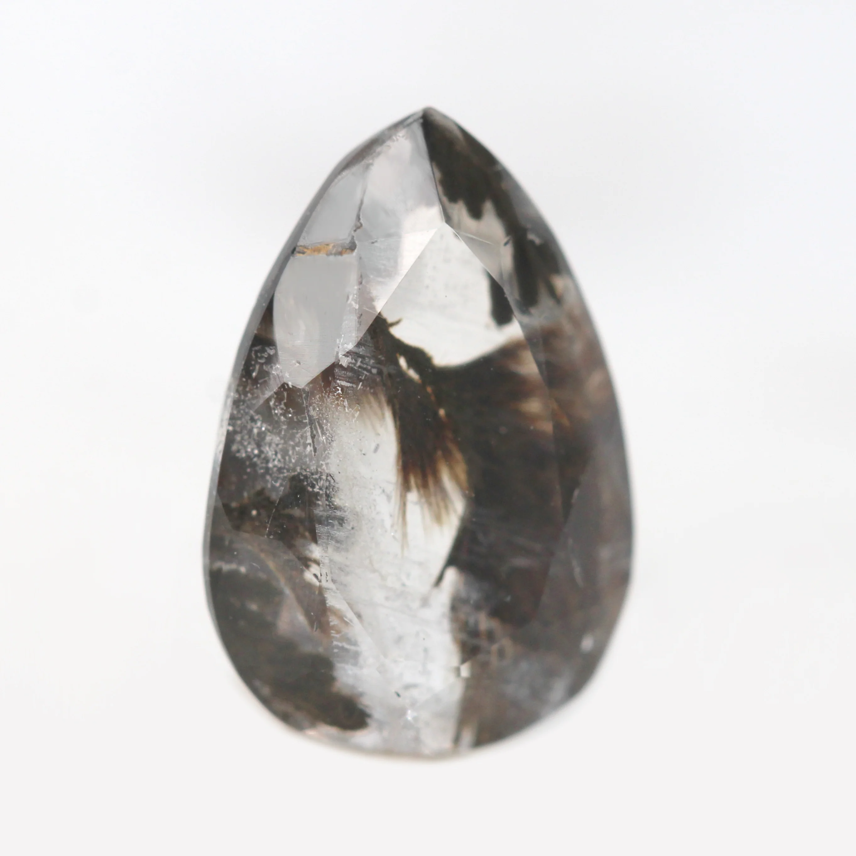 2.72 Carat Pear Dendritic Quartz for Custom Work - Inventory Code DQP272 - Image 4