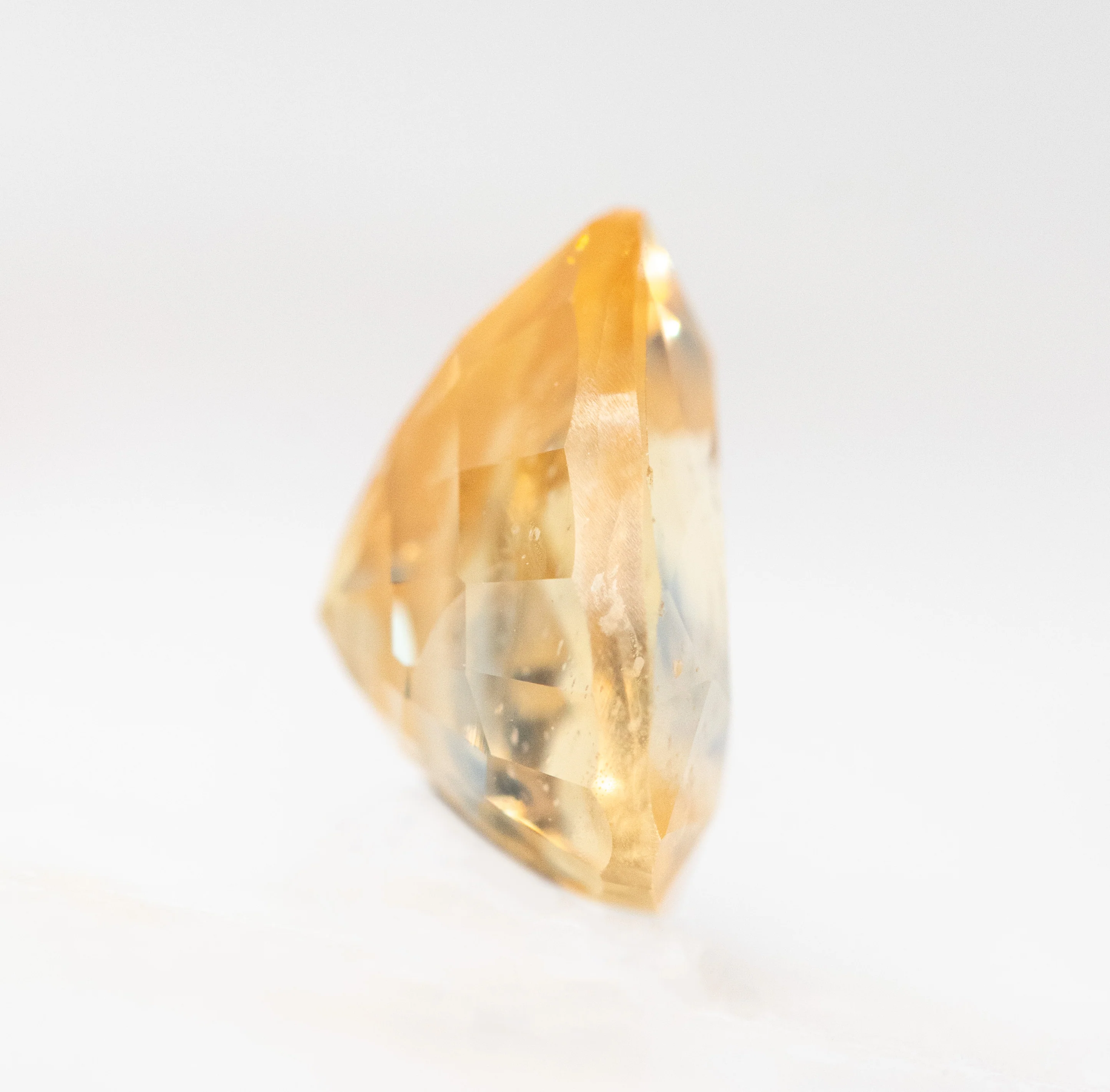 2.74 Carat Orange Pear Sapphire for Custom Work - Inventory Code OPS274 - Image 5