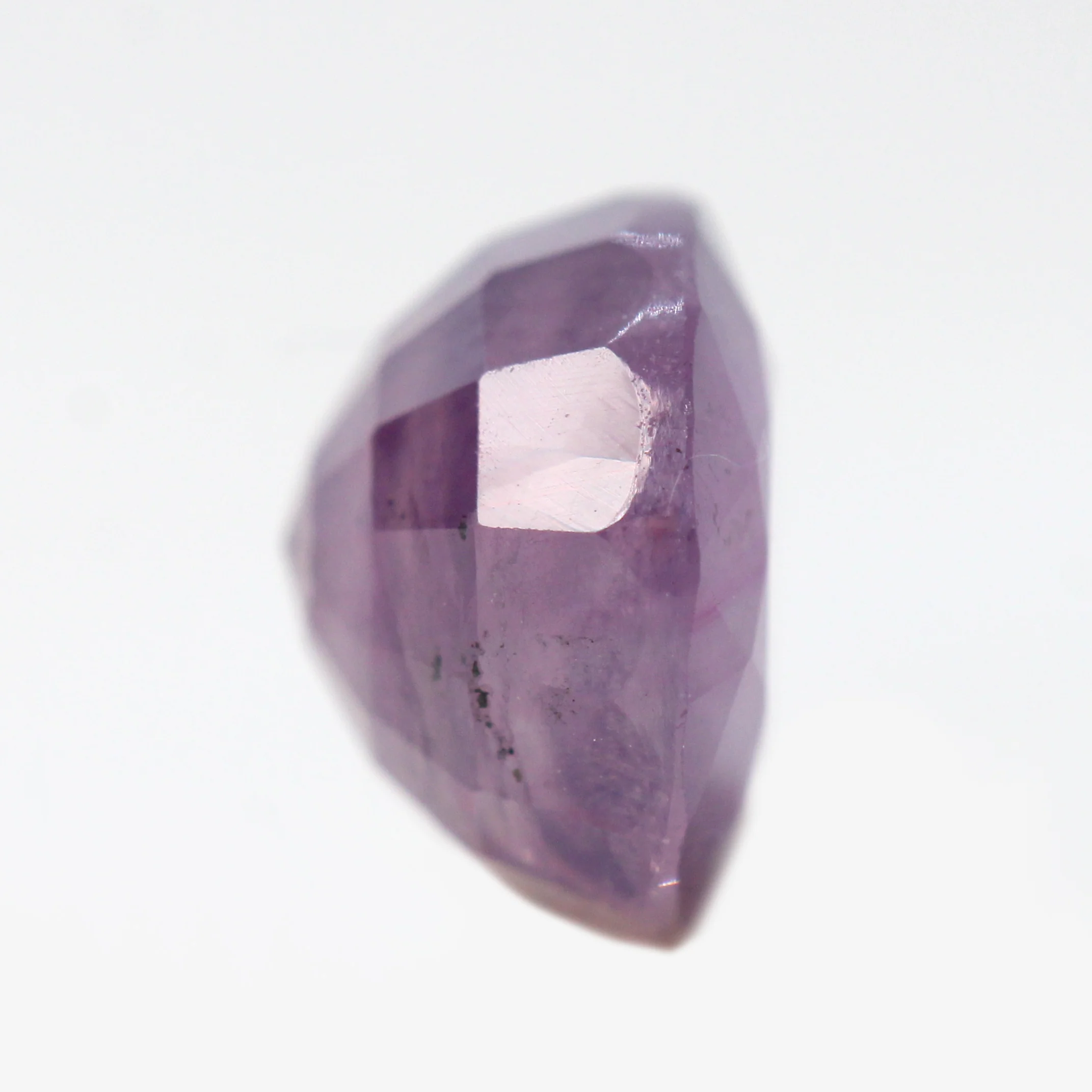 2.77 Carat Round Purple Pink Sapphire for Custom Work - Inventory Code PPRS277 - Image 5