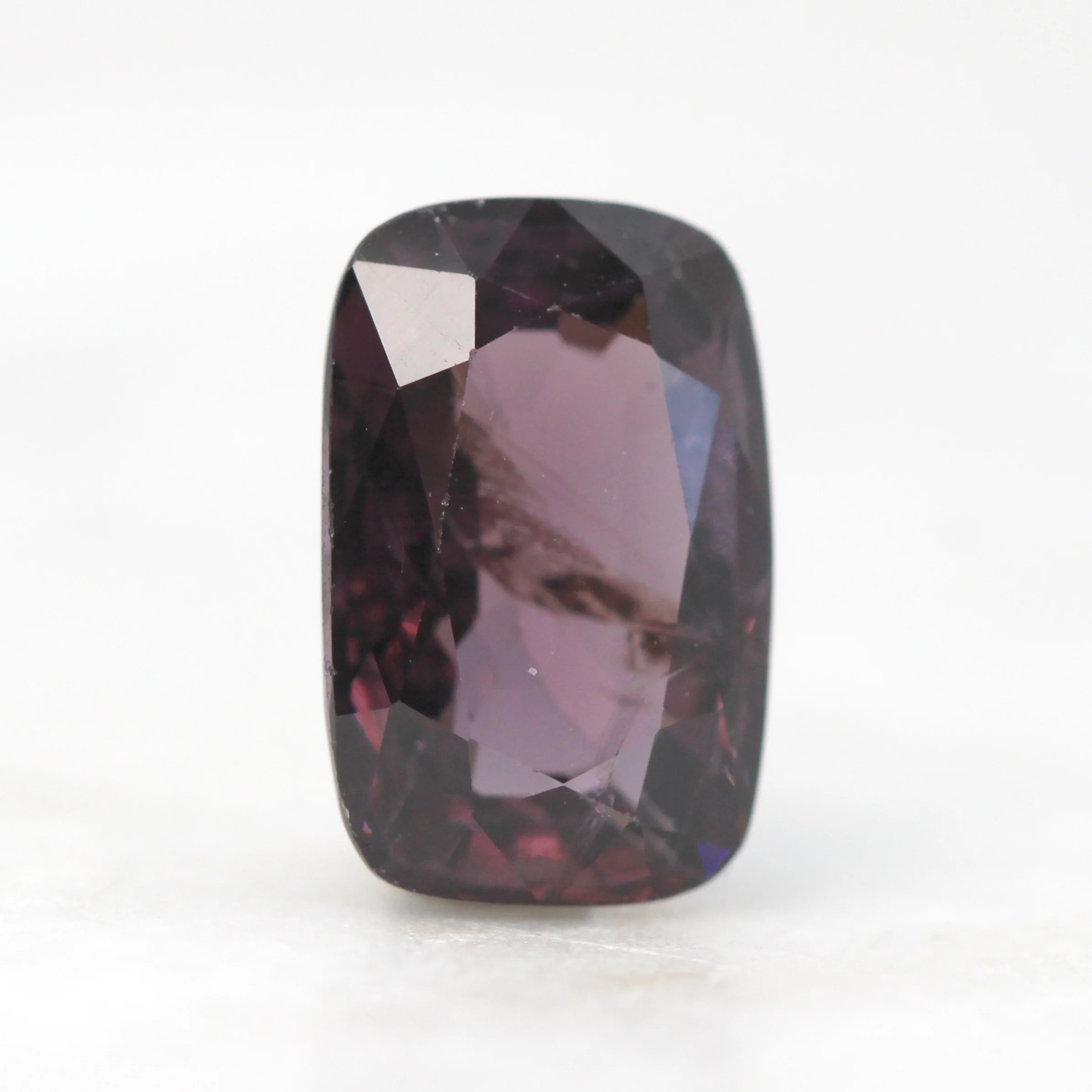 2.81 Carat Elongated Cushion Cut Purple Spinel for Custom Work - Inventory Code ECSPIN281 - Image 4