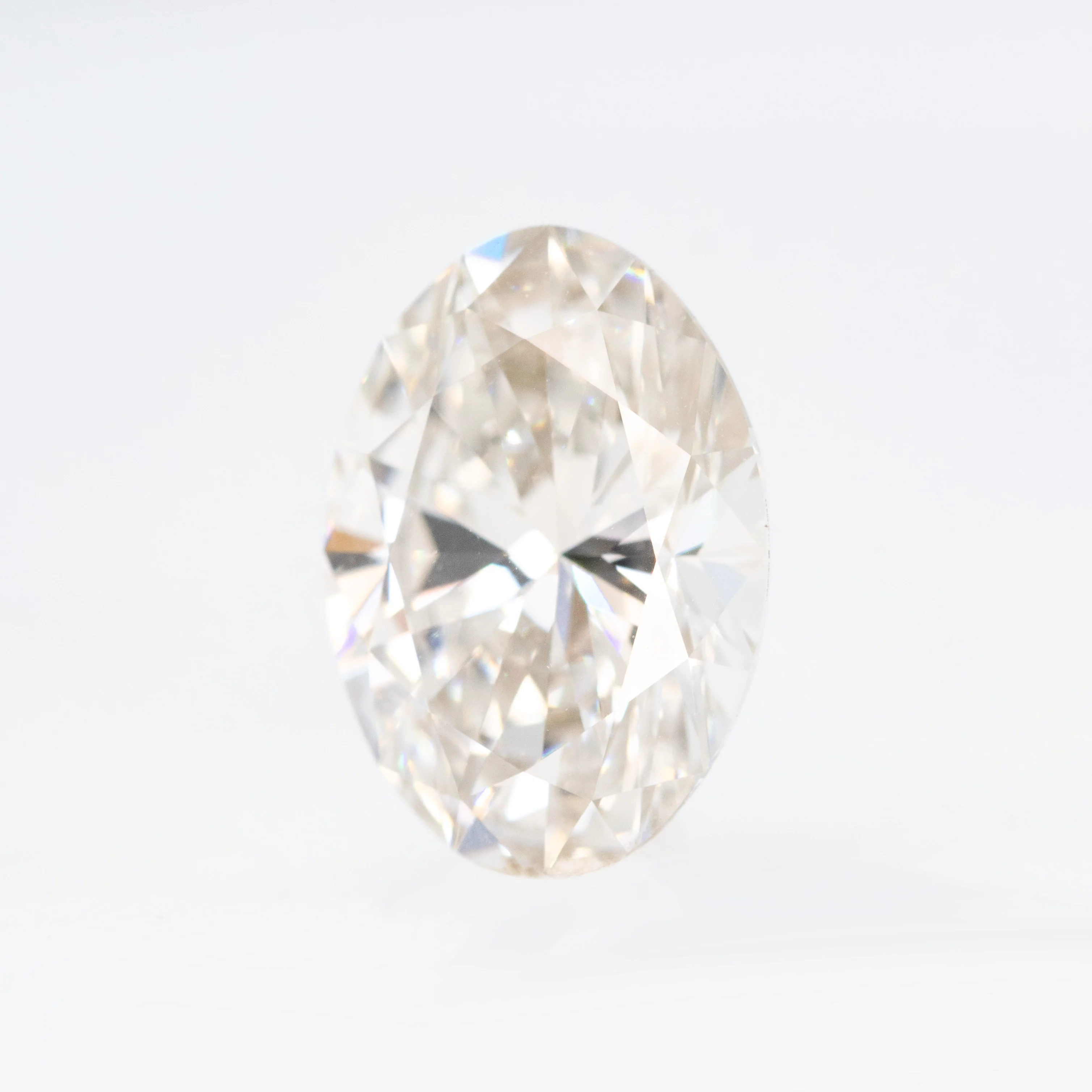 2.87 Carat Certified Lab Grown Oval Diamond for Custom Work - Inventory Code LGO287 - Image 3