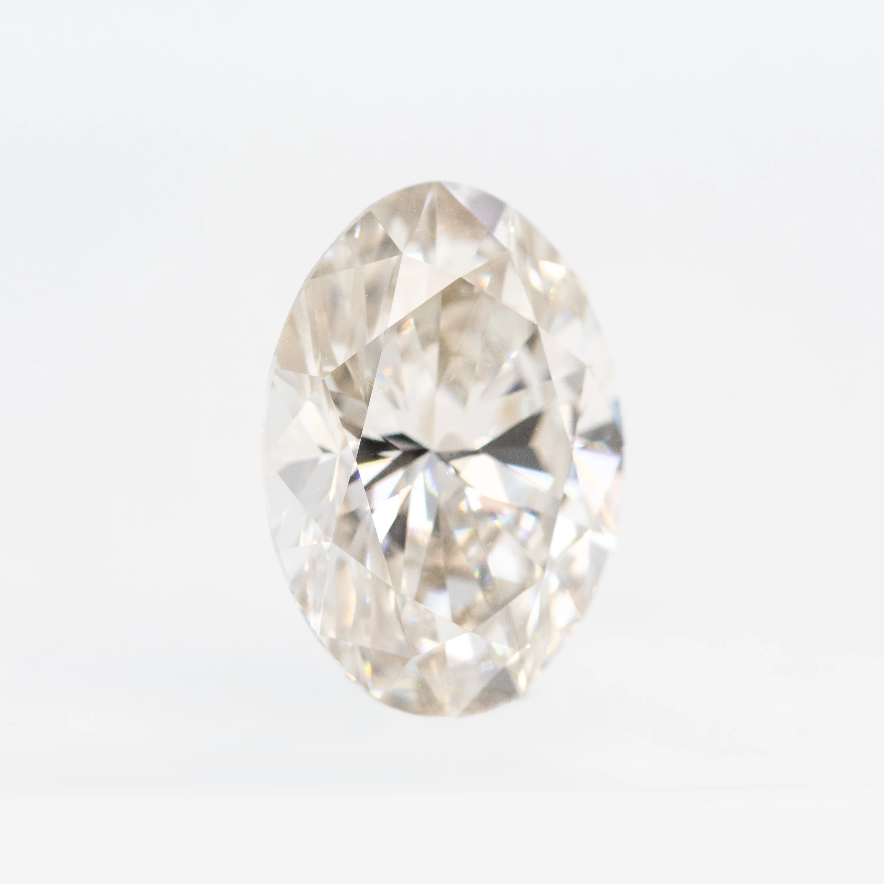 2.87 Carat Certified Lab Grown Oval Diamond for Custom Work - Inventory Code LGO287 - Image 4