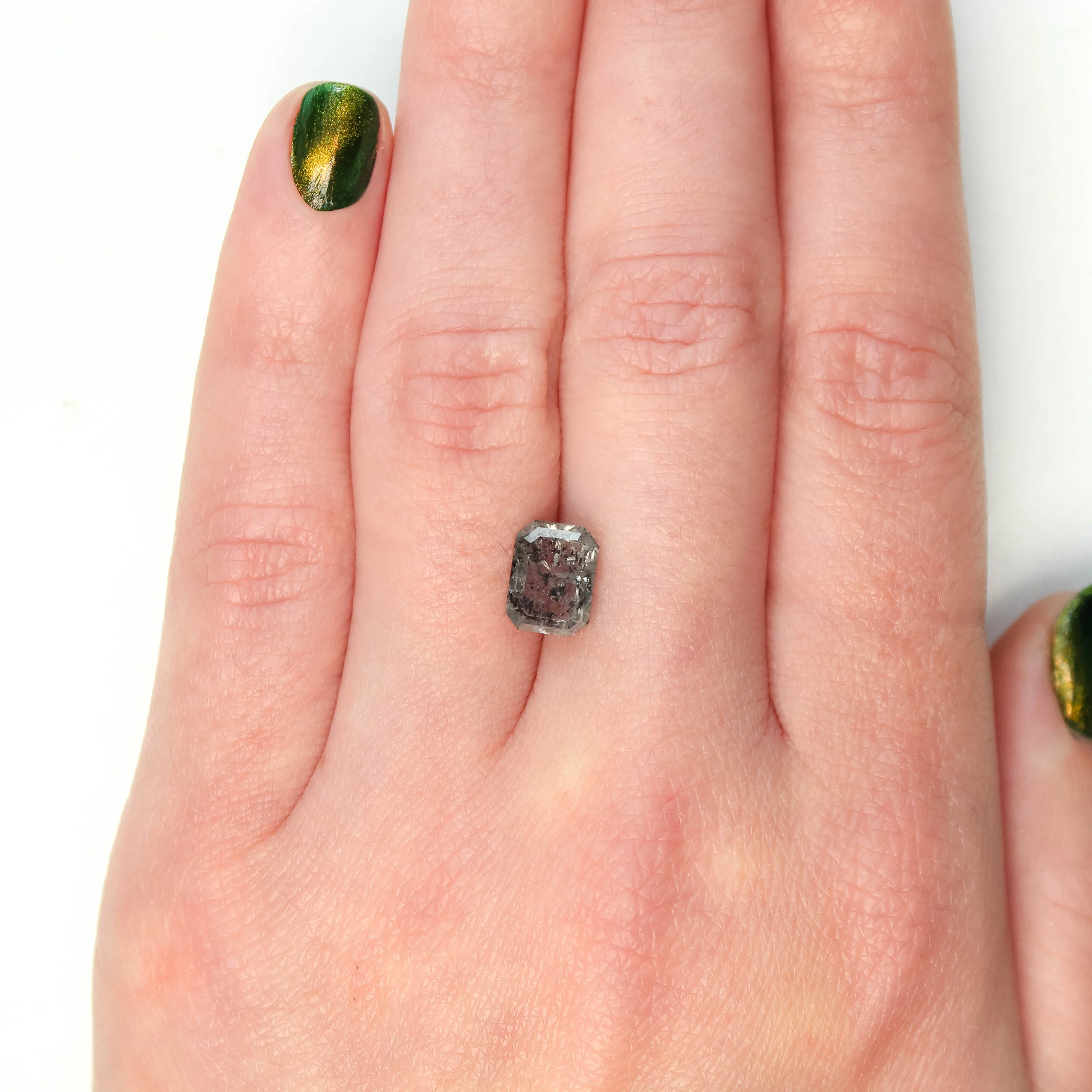 2.91 Carat Dark and Clear Emerald Cut Diamond for Custom Work - Inventory Code DCE291 - Image 7