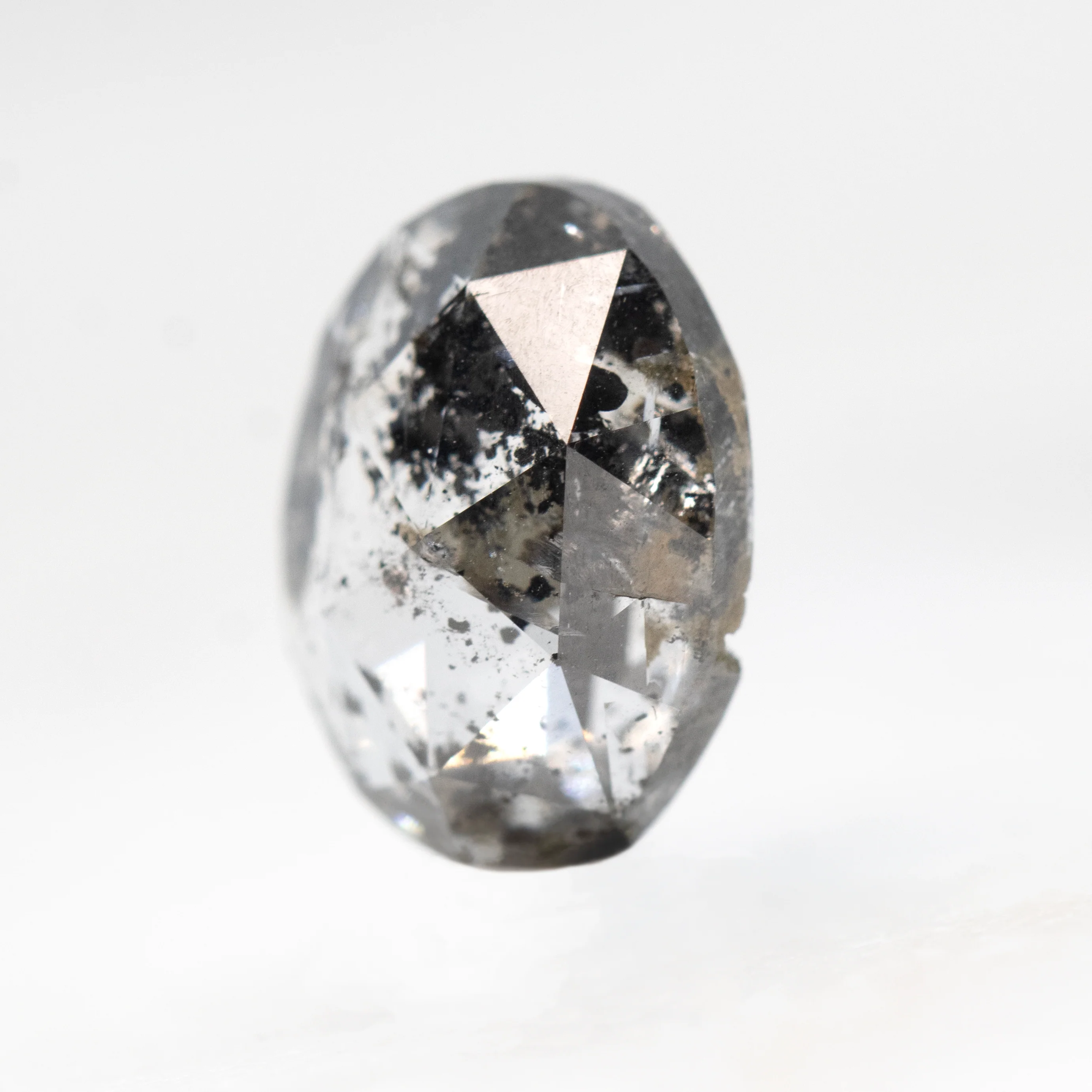 2.95 Carat Dark and Clear Oval Diamond for Custom Work - Inventory Code DCO295 - Image 3