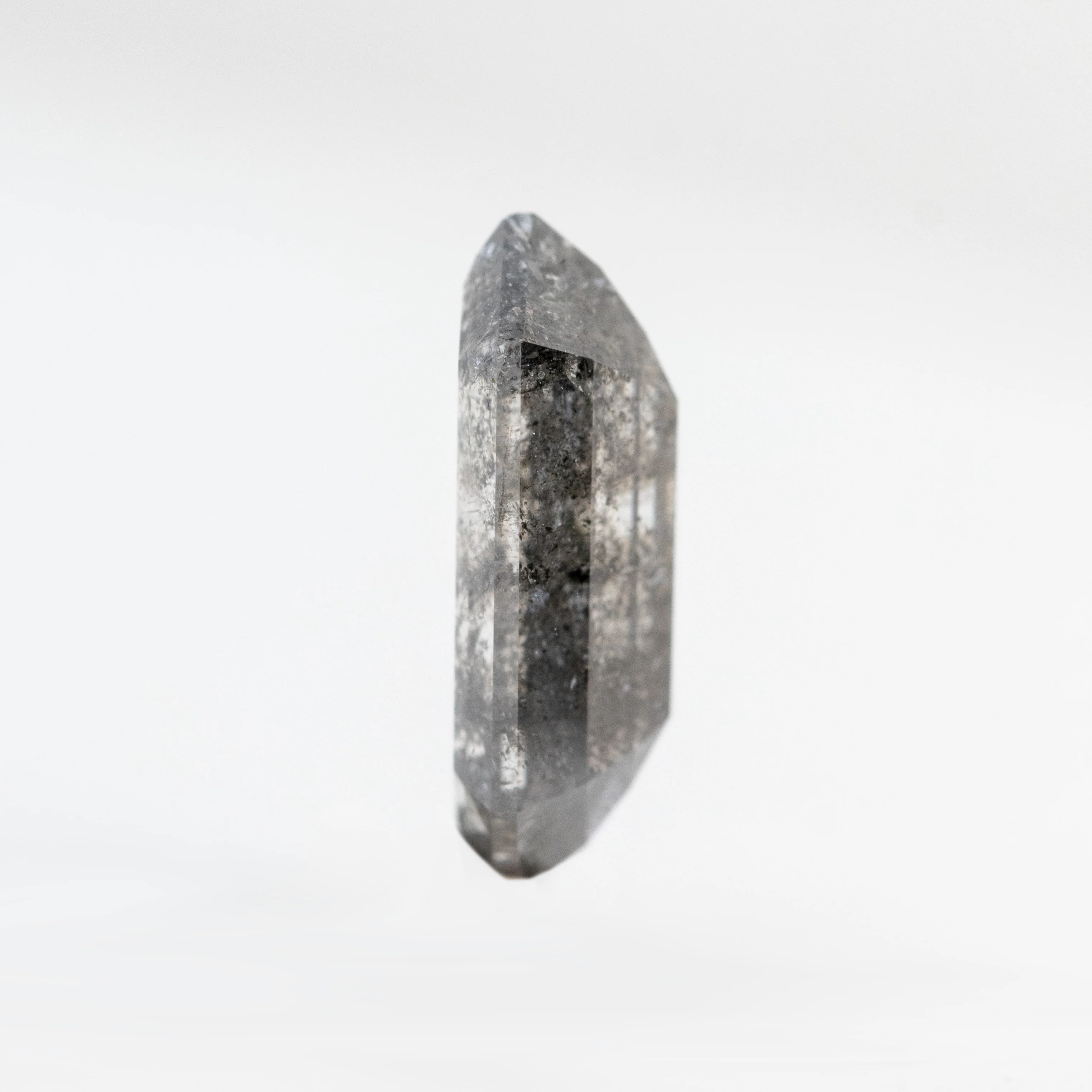 2.09 Carat Dark and Clear Elongated Hexagon Diamond for Custom Work - Inventory Code DCH209 - Image 6