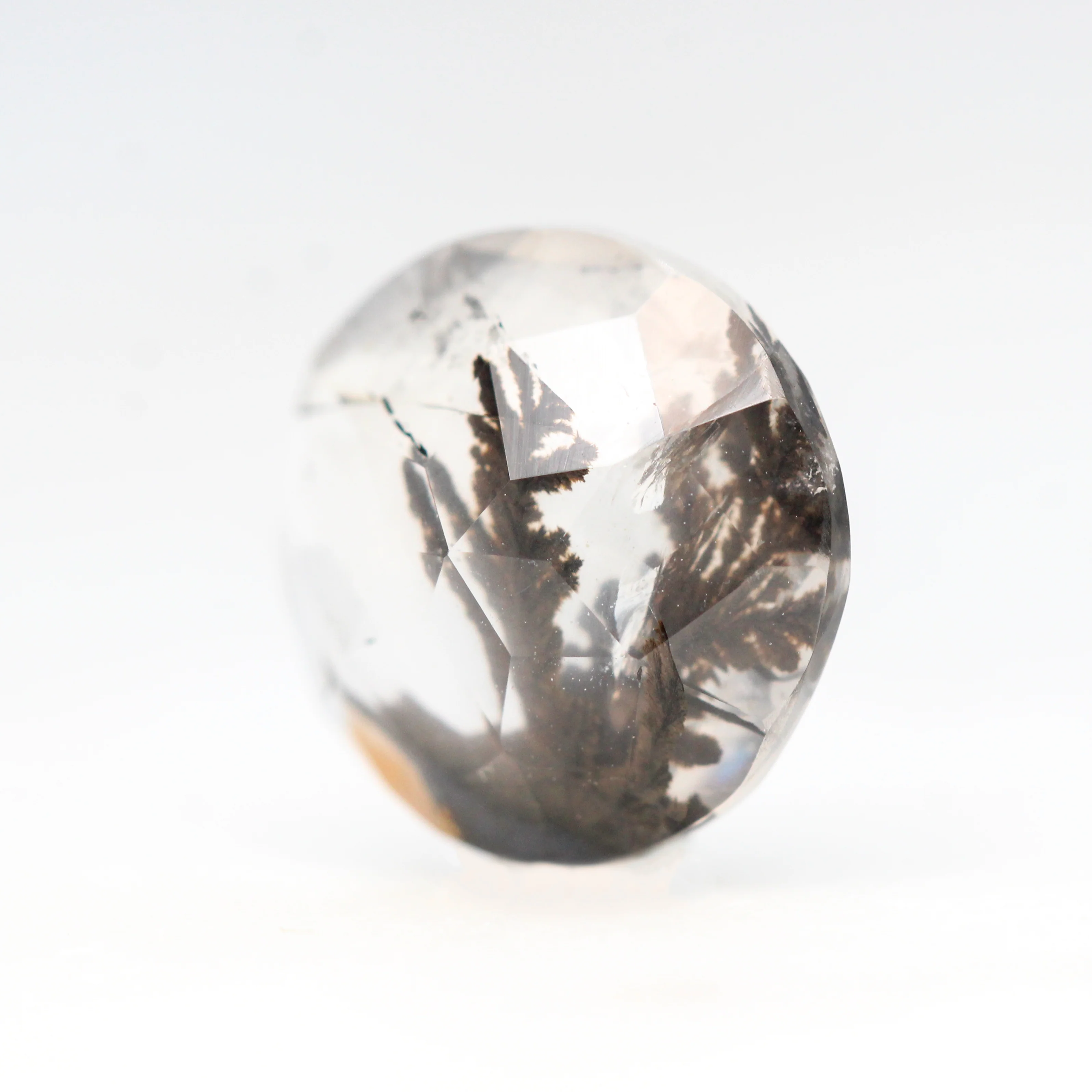 3.04 Carat Round Dendritic Quartz for Custom Work - Inventory Code DQR304 - Image 8
