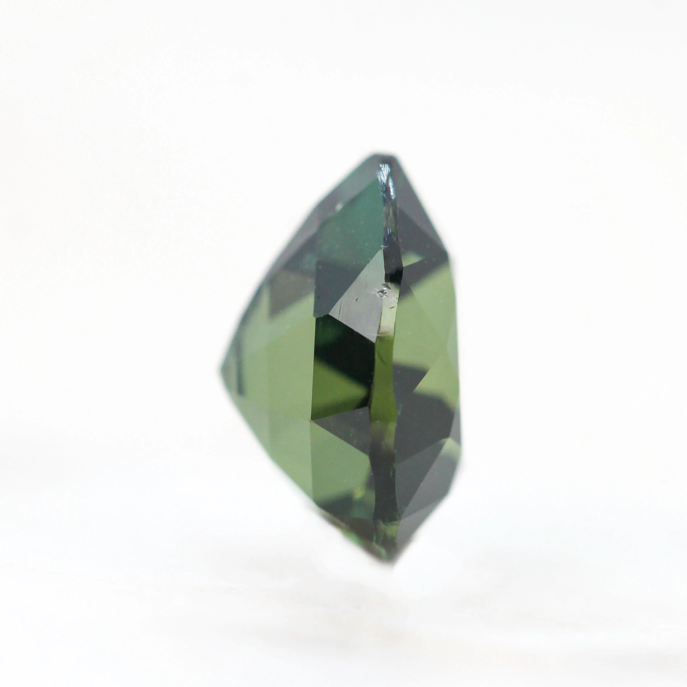 3.08 Carat Green Pear Sapphire for Custom Work - Inventory Code GPS308 - Image 5