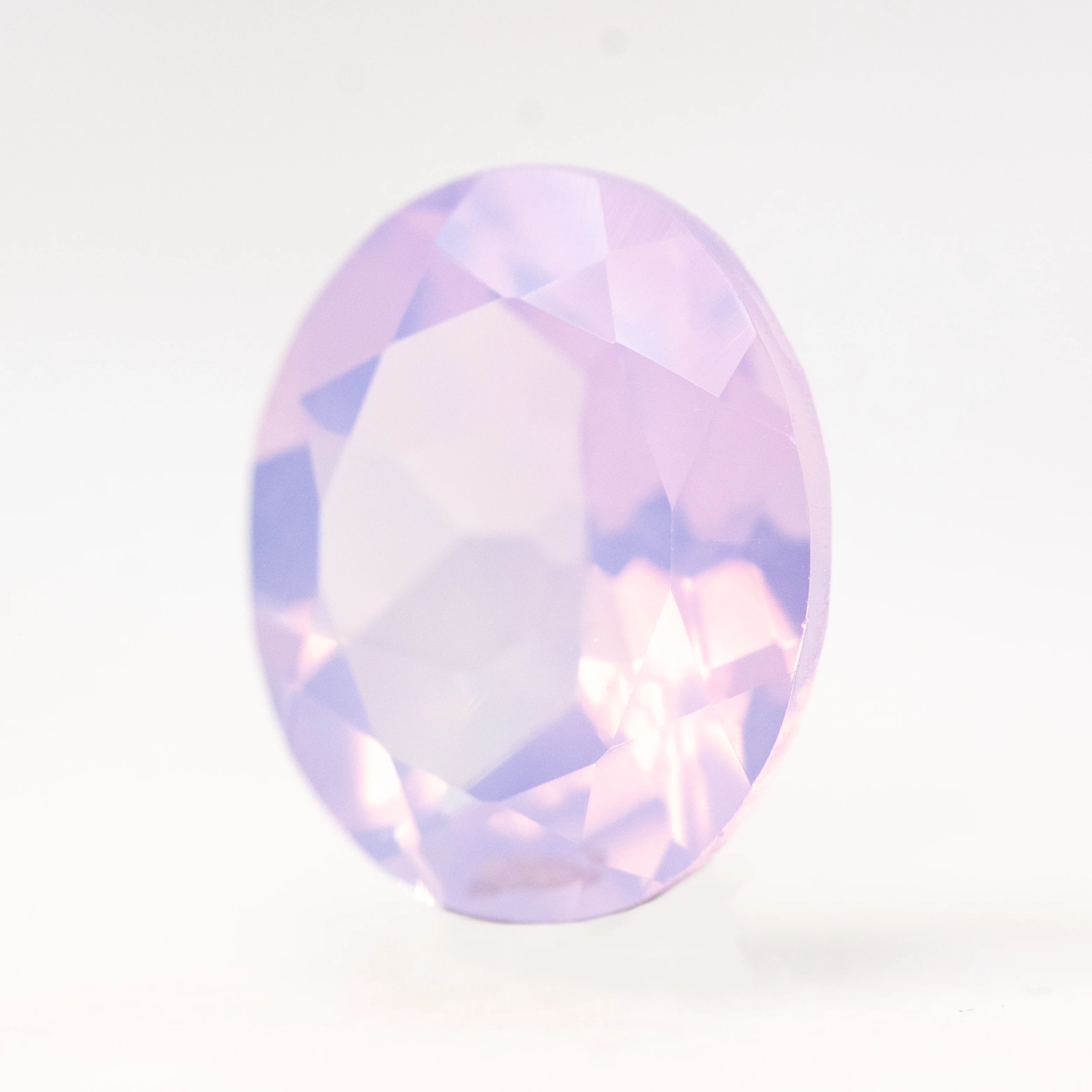 3.10 Carat Pink Oval Amethyst for Custom Work - Inventory Code OOA3133 - Image 3