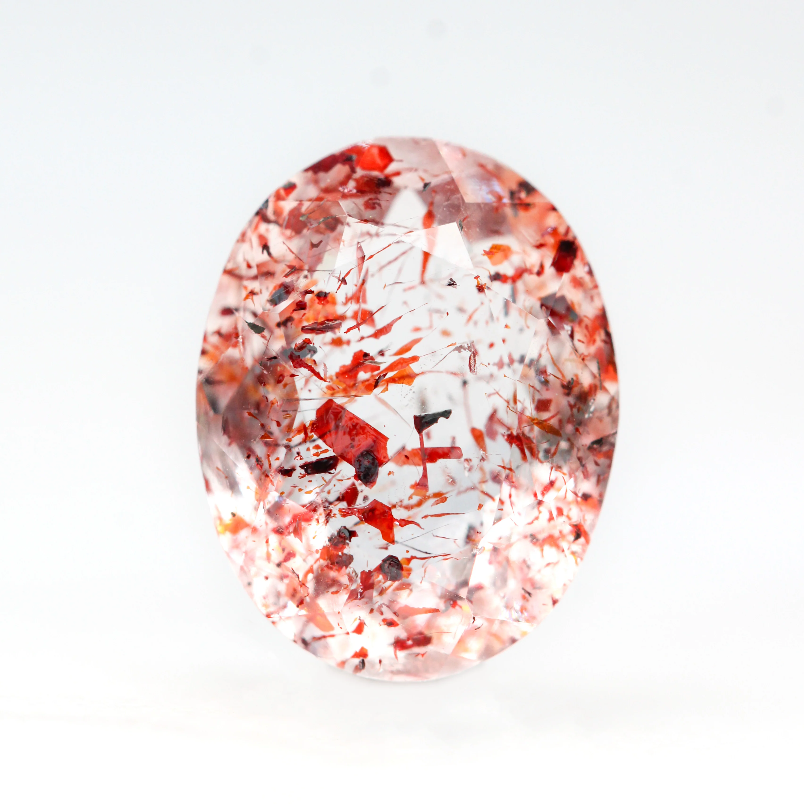 3.21 Carat Oval Melody Quartz for Custom Work - Inventory Code OMQ321