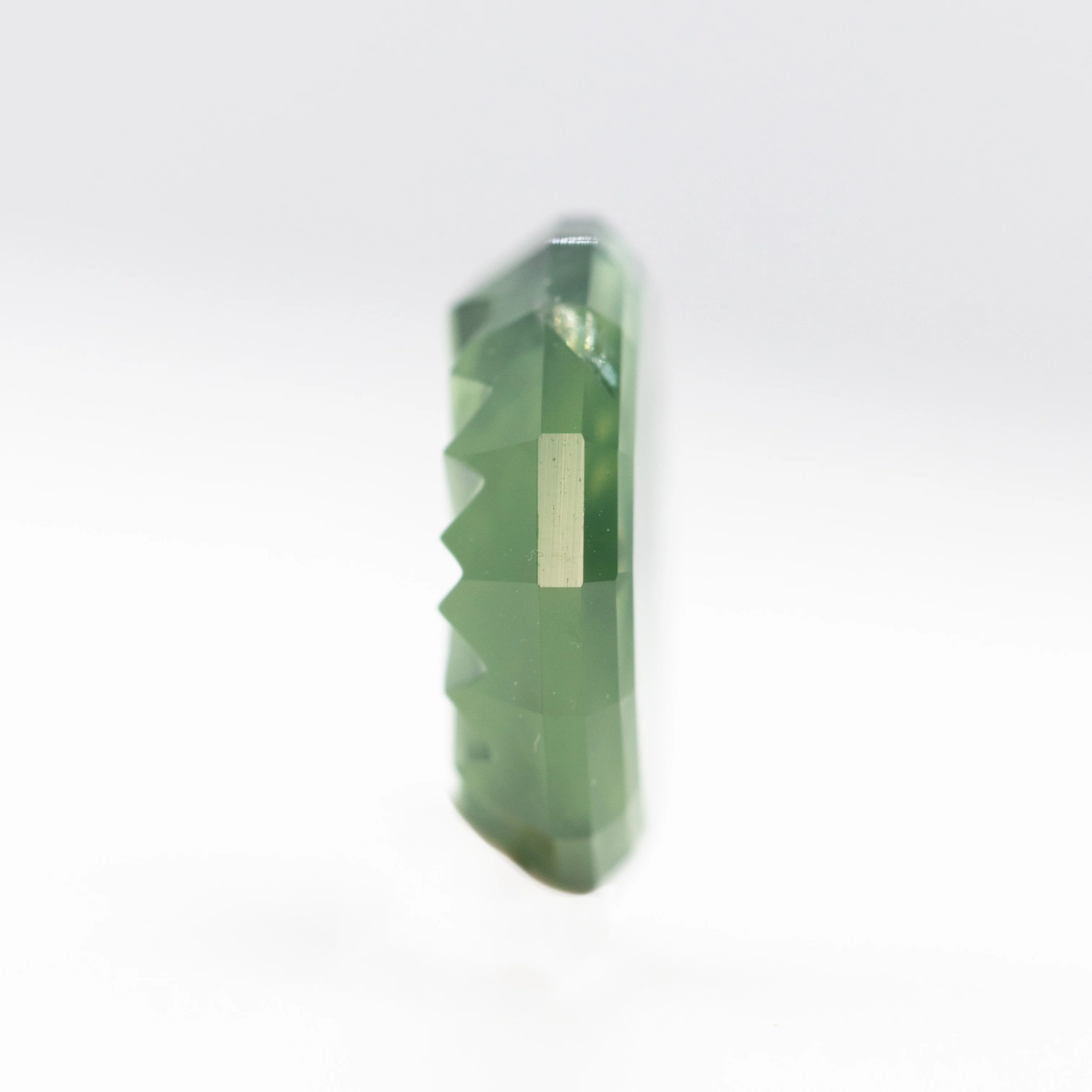 3.25 Carat Teal Oval Fantasy Cut Color Change Montana Sapphire for Custom Work - Inventory Code TFCS325 - Image 7