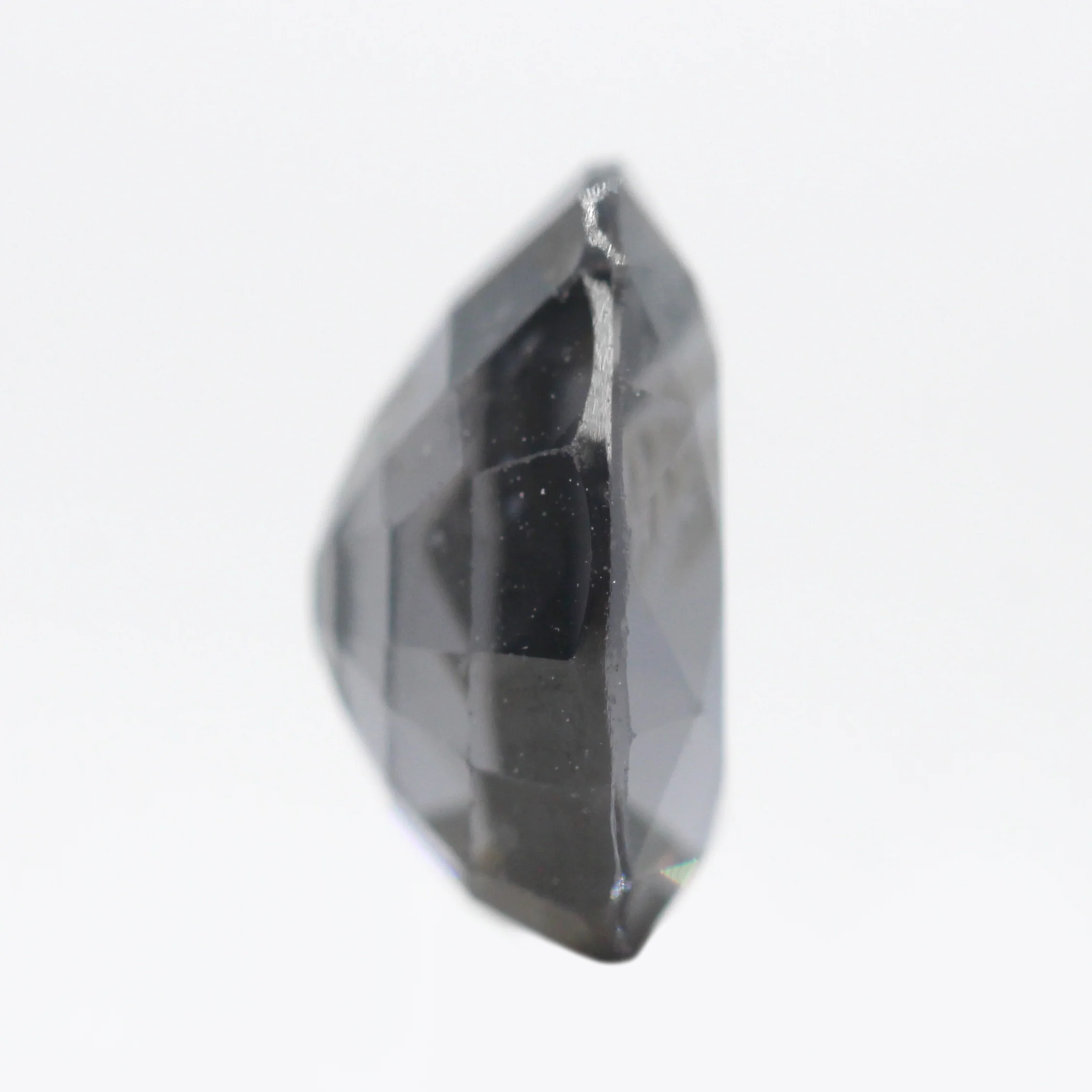 3.27 Carat Gray Oval Spinel for Custom Work - Inventory Code PGOS327 - Image 5