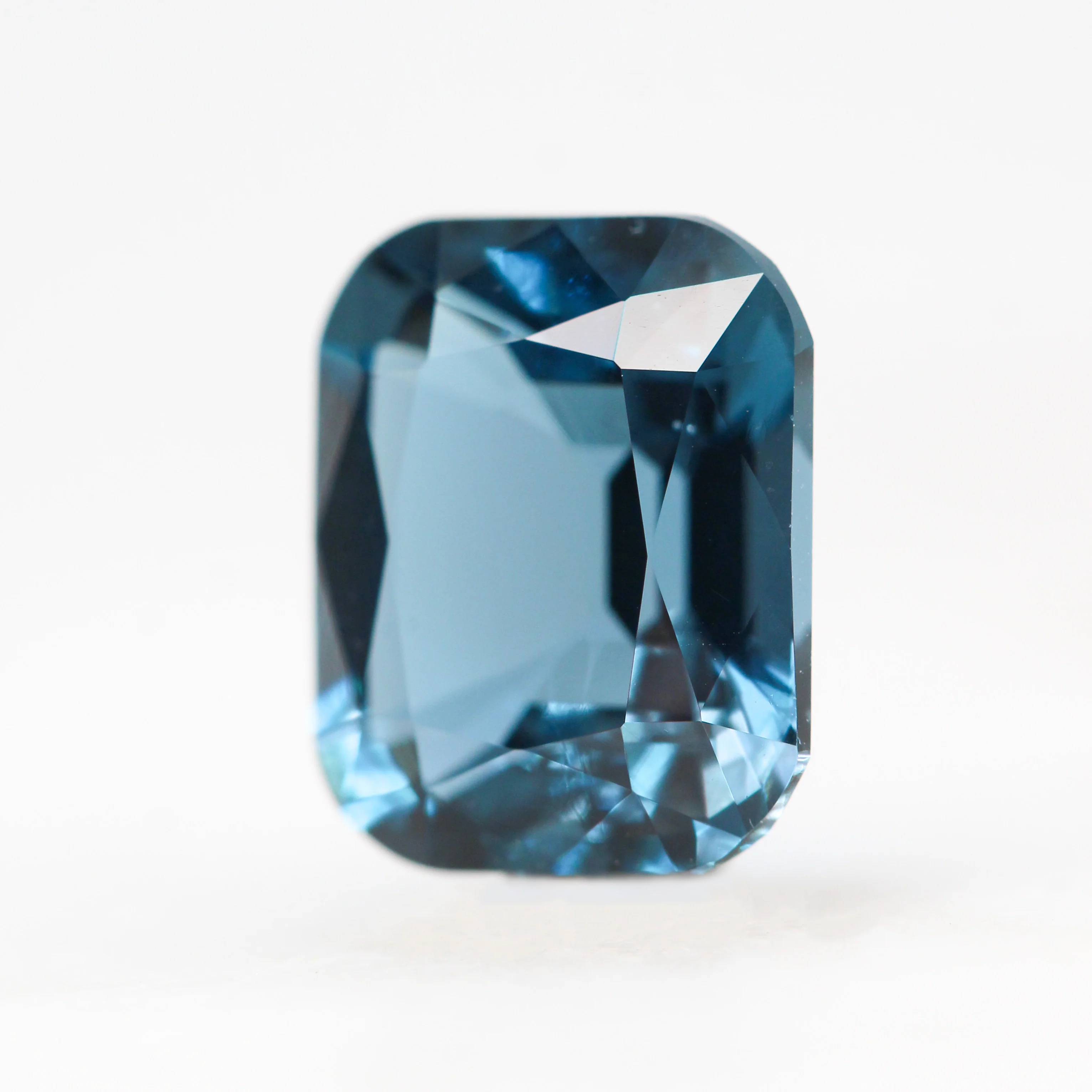 3.30 Carat Emerald Cut London Blue Topaz for Custom Work - Inventory Code ELBT330 - Image 3
