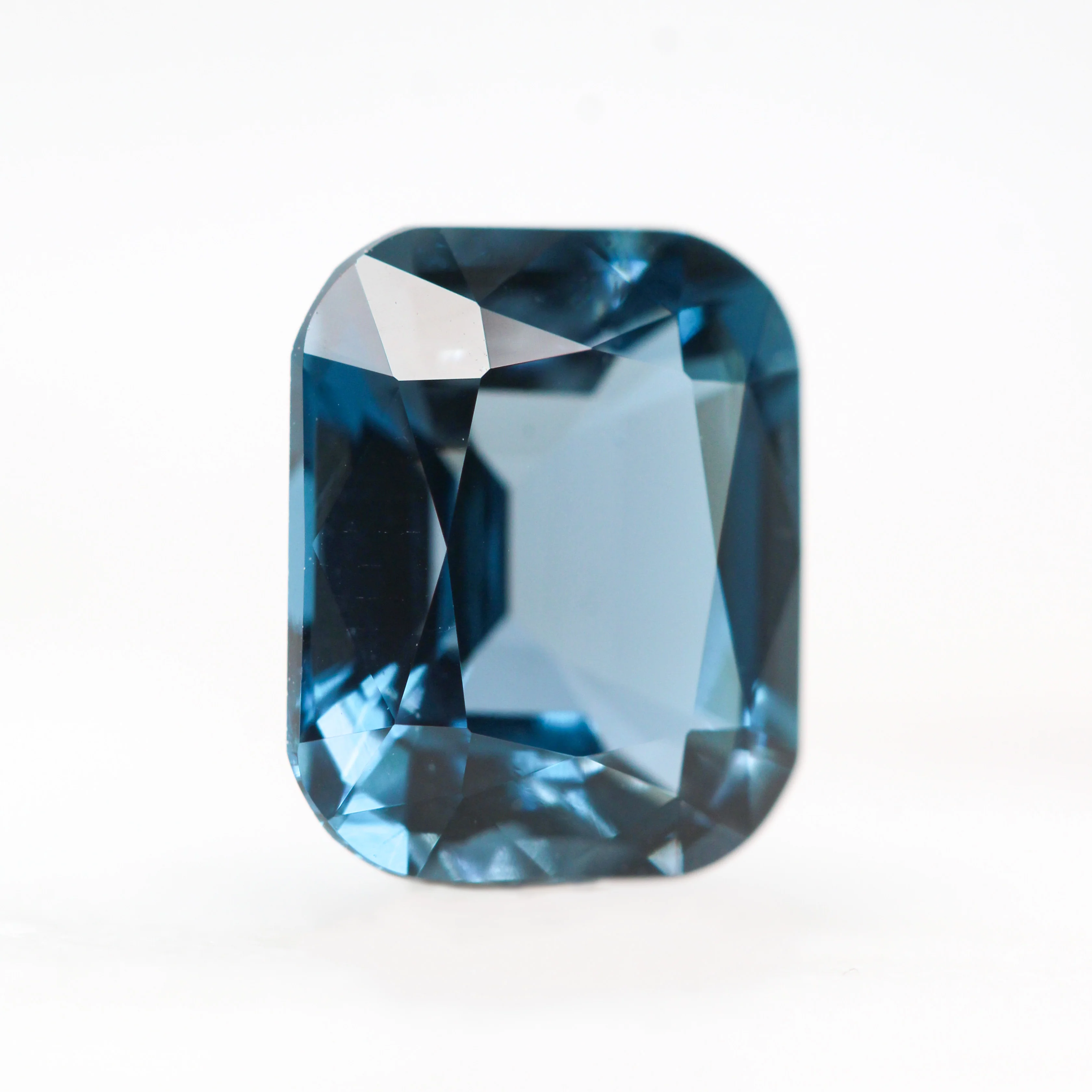 3.30 Carat Emerald Cut London Blue Topaz for Custom Work - Inventory Code ELBT330 - Image 4