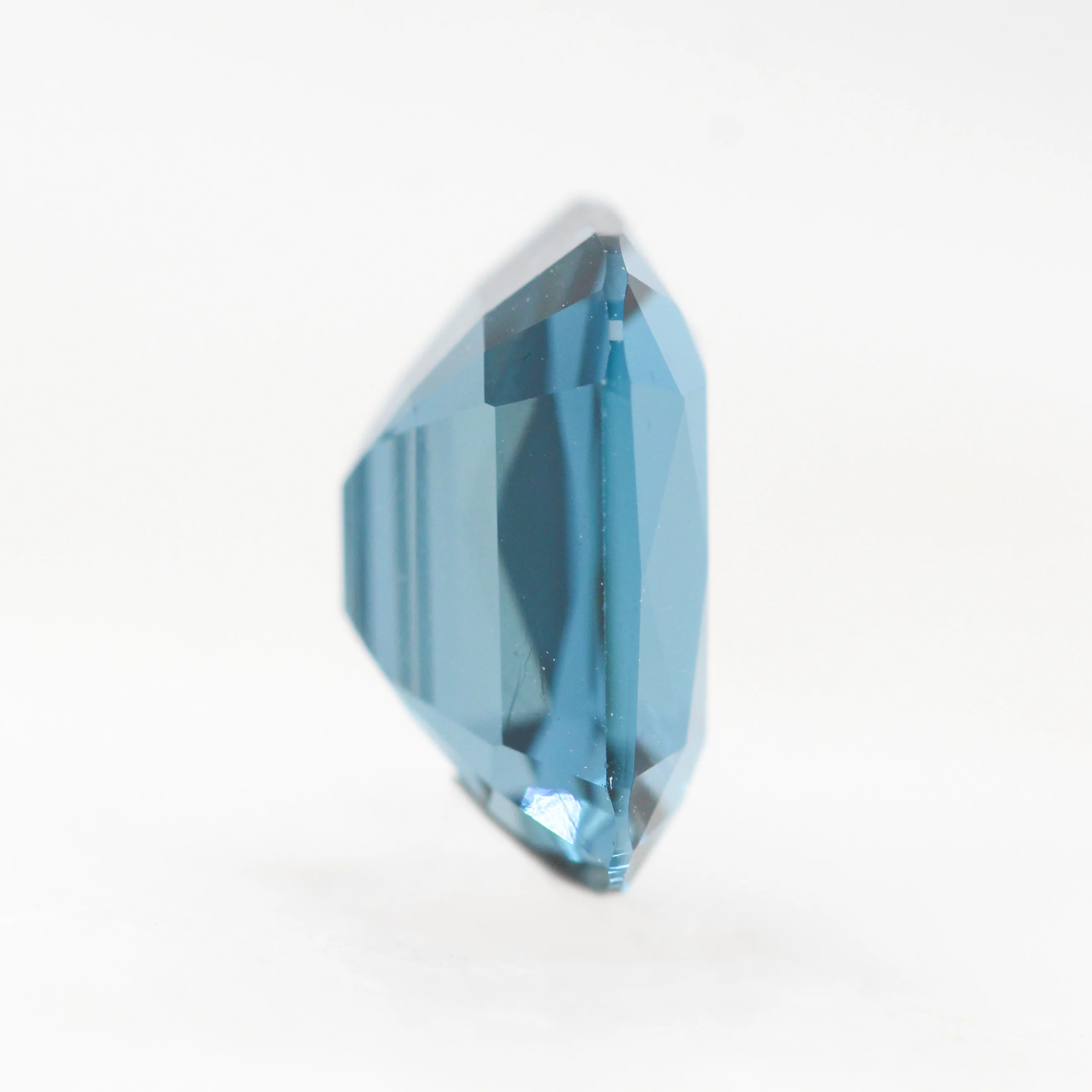3.30 Carat Emerald Cut London Blue Topaz for Custom Work - Inventory Code ELBT330 - Image 5