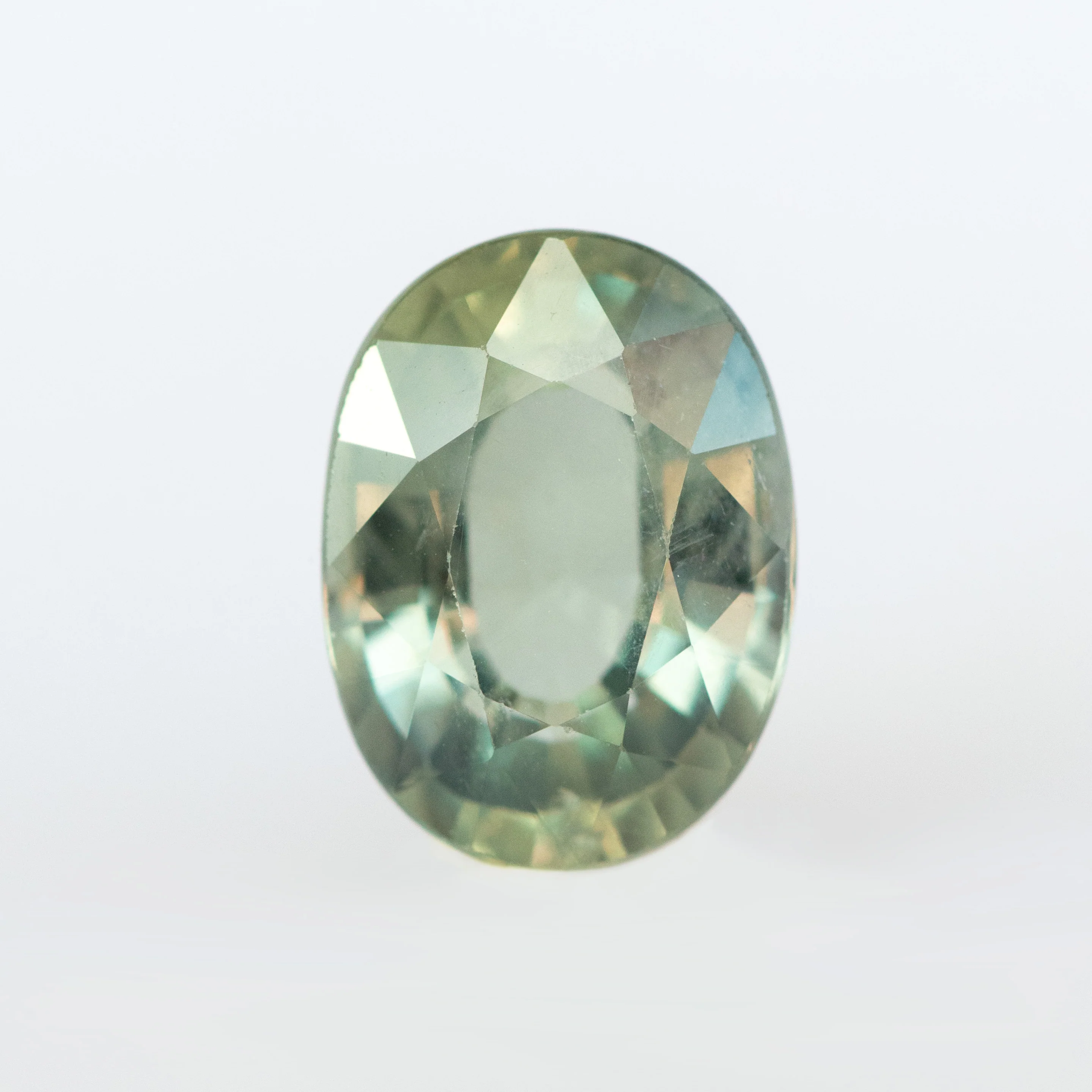 3.32 Carat Oval Gray Color-Change Sapphire for Custom Work - Inventory Code OGS332