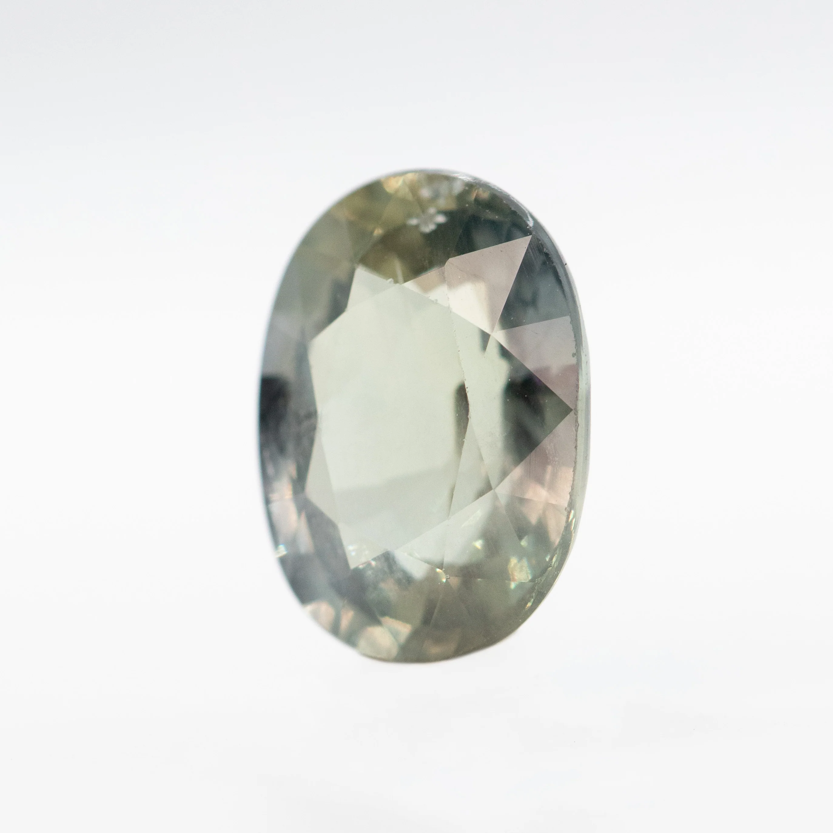 3.32 Carat Oval Gray Color-Change Sapphire for Custom Work - Inventory Code OGS332 - Image 4
