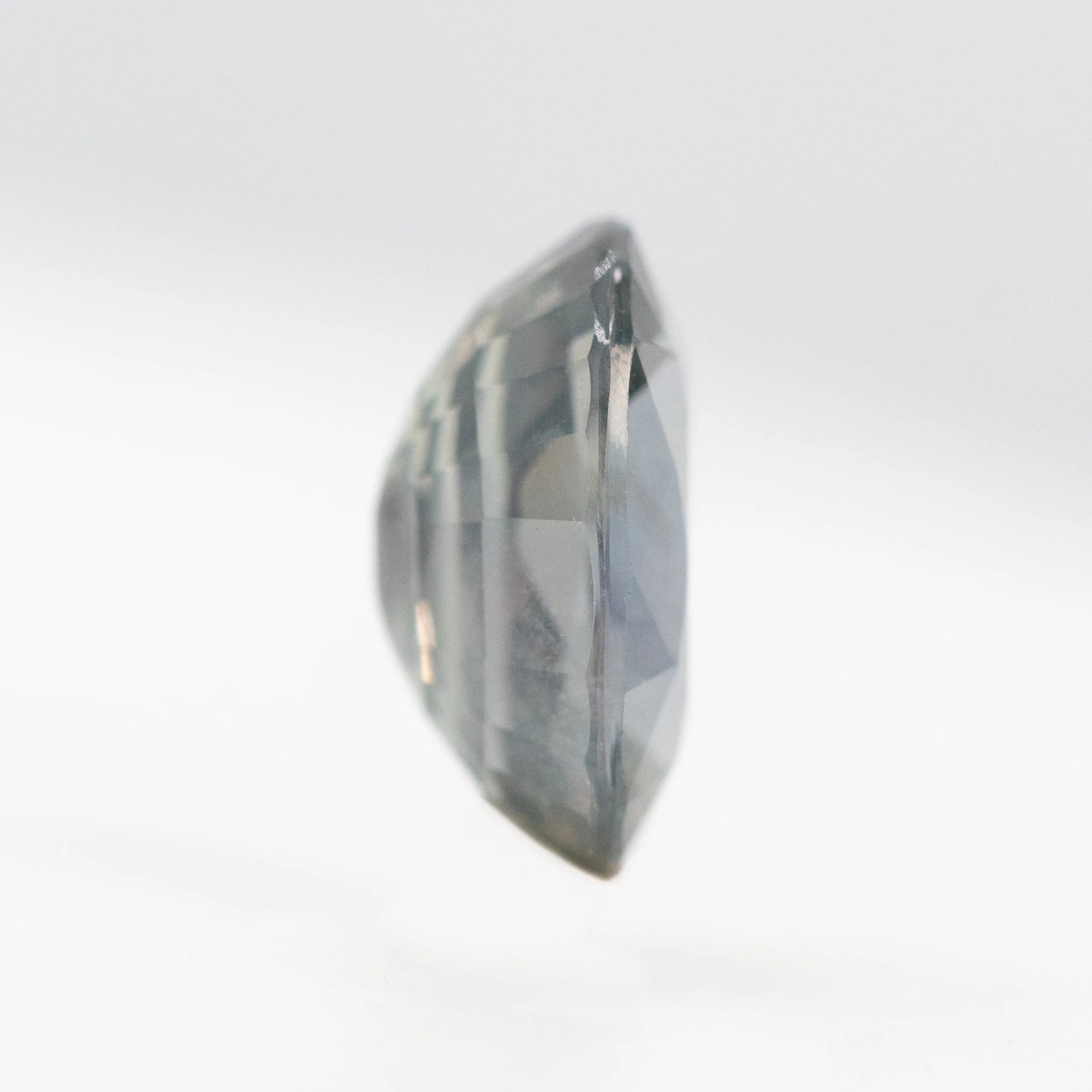 3.32 Carat Oval Gray Color-Change Sapphire for Custom Work - Inventory Code OGS332 - Image 5