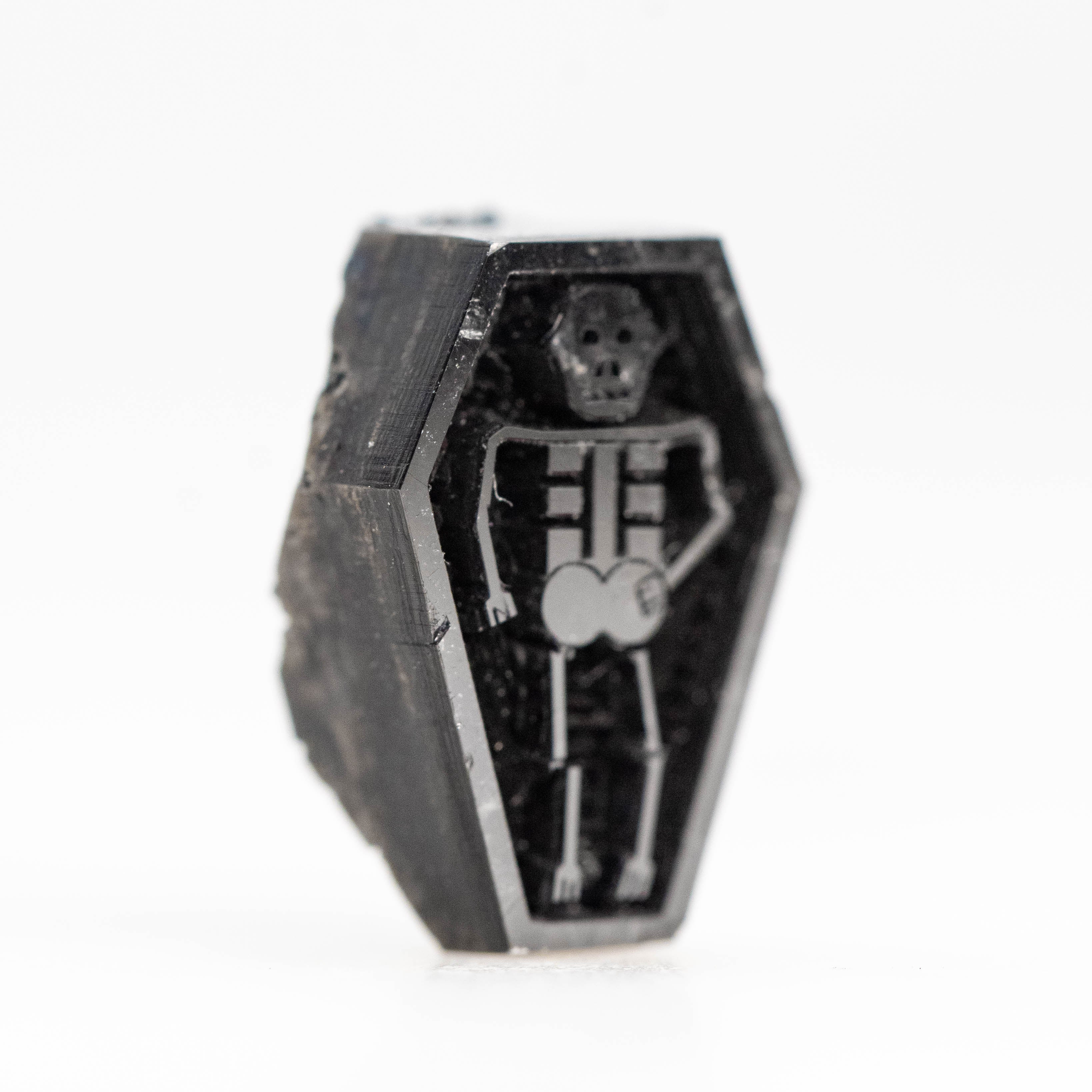 3.35 Carat Black Skeleton Diamond for Custom Work - Inventory Code NBS335 - Image 4