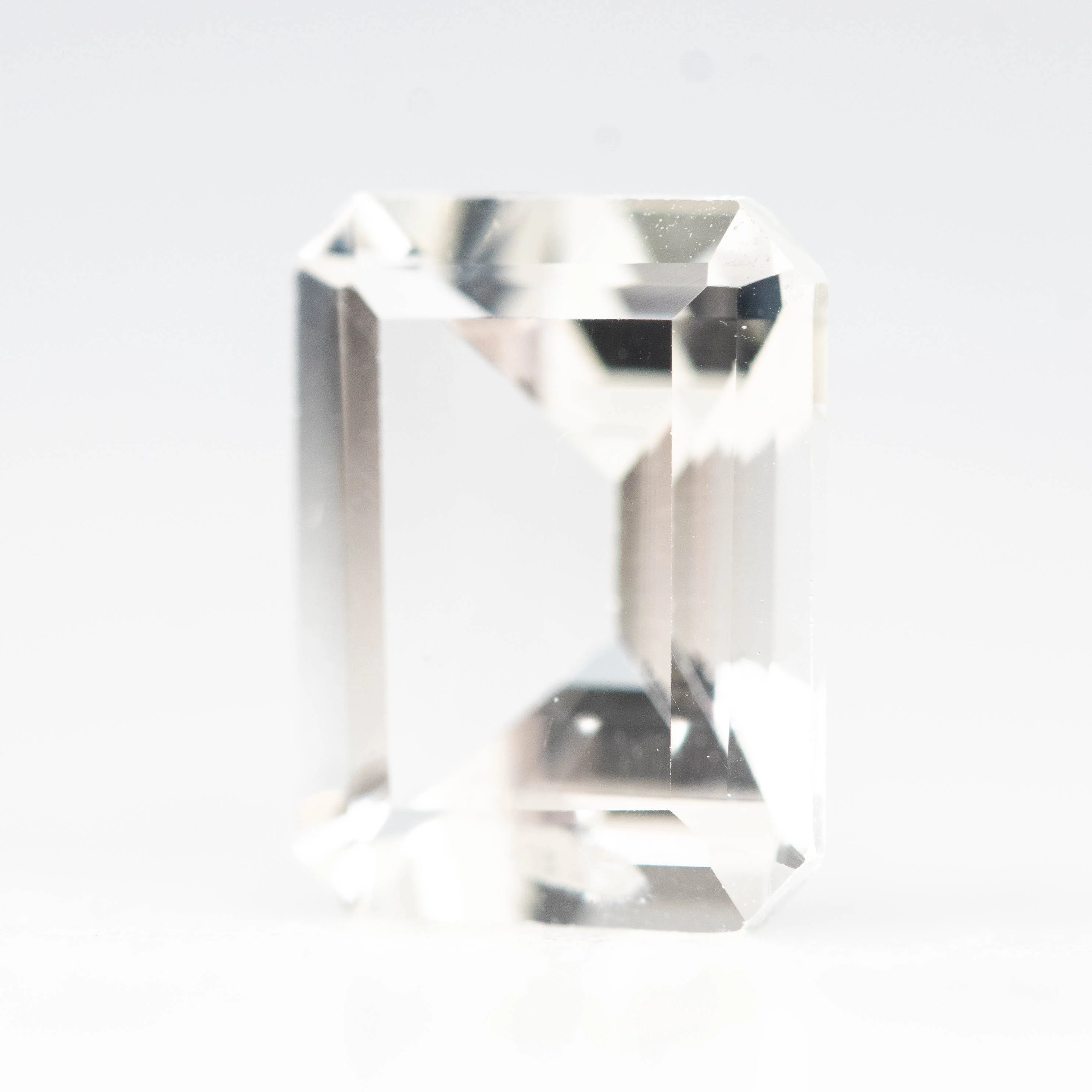3.52 Carat White Emerald Cut Topaz for Custom Work - Inventory Code WECT352 - Image 3