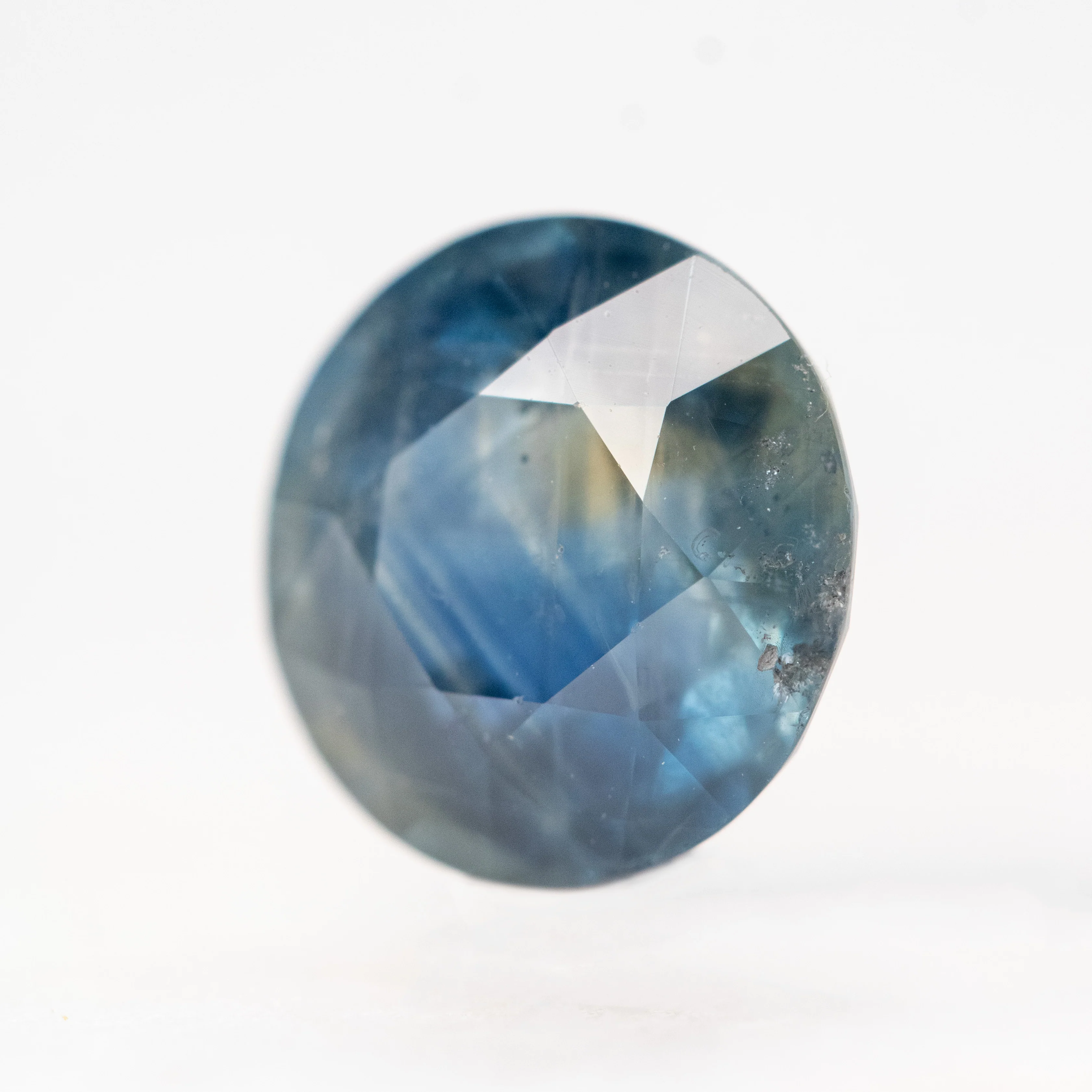 3.69 Carat Blue Round Sapphire for Custom Work - Inventory Code BRS369 - Image 3