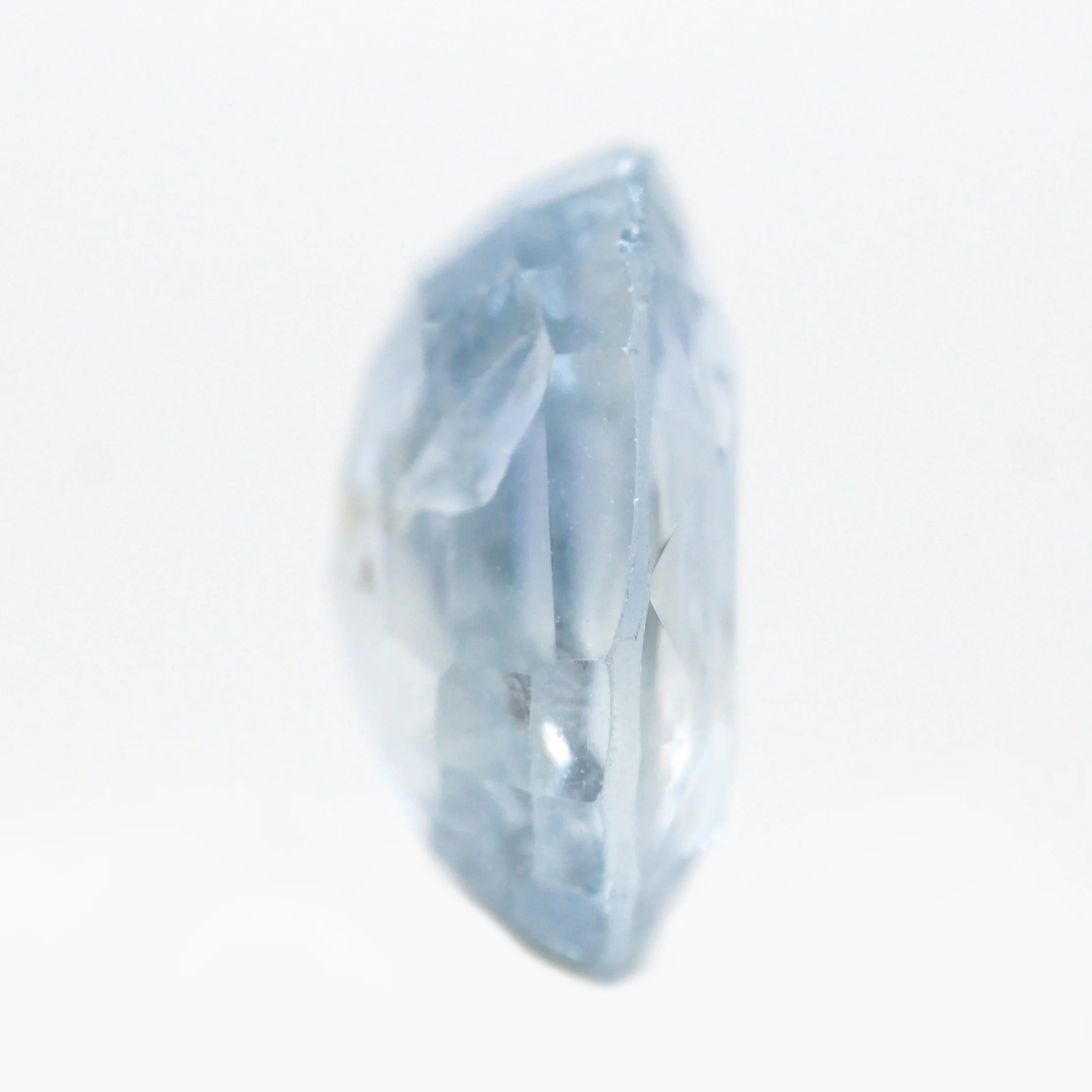 3.86 Carat Light Blue Oval Sapphire for Custom Work - Inventory Code LBOS386 - Image 5