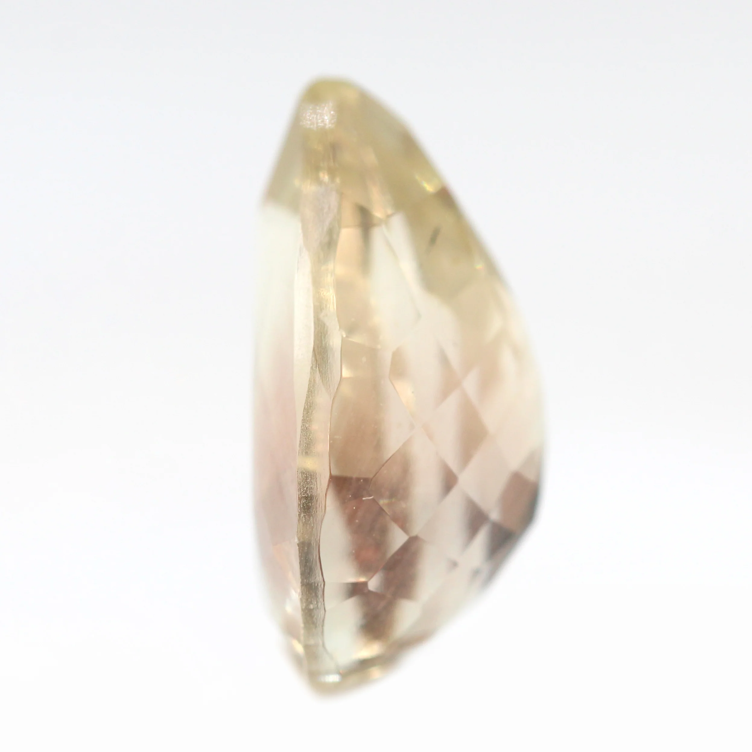 4.25 Carat Golden Pear Sunstone for Custom Work - Inventory Code PSUN425 - Image 5