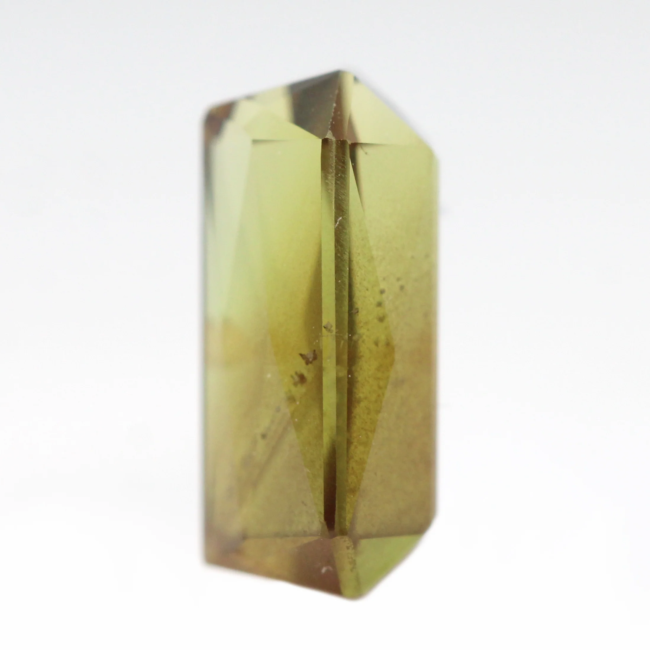 4.53 Carat Emerald Cut Golden Brown Sapphire for Custom Work - Inventory Code EBS453 - Image 5