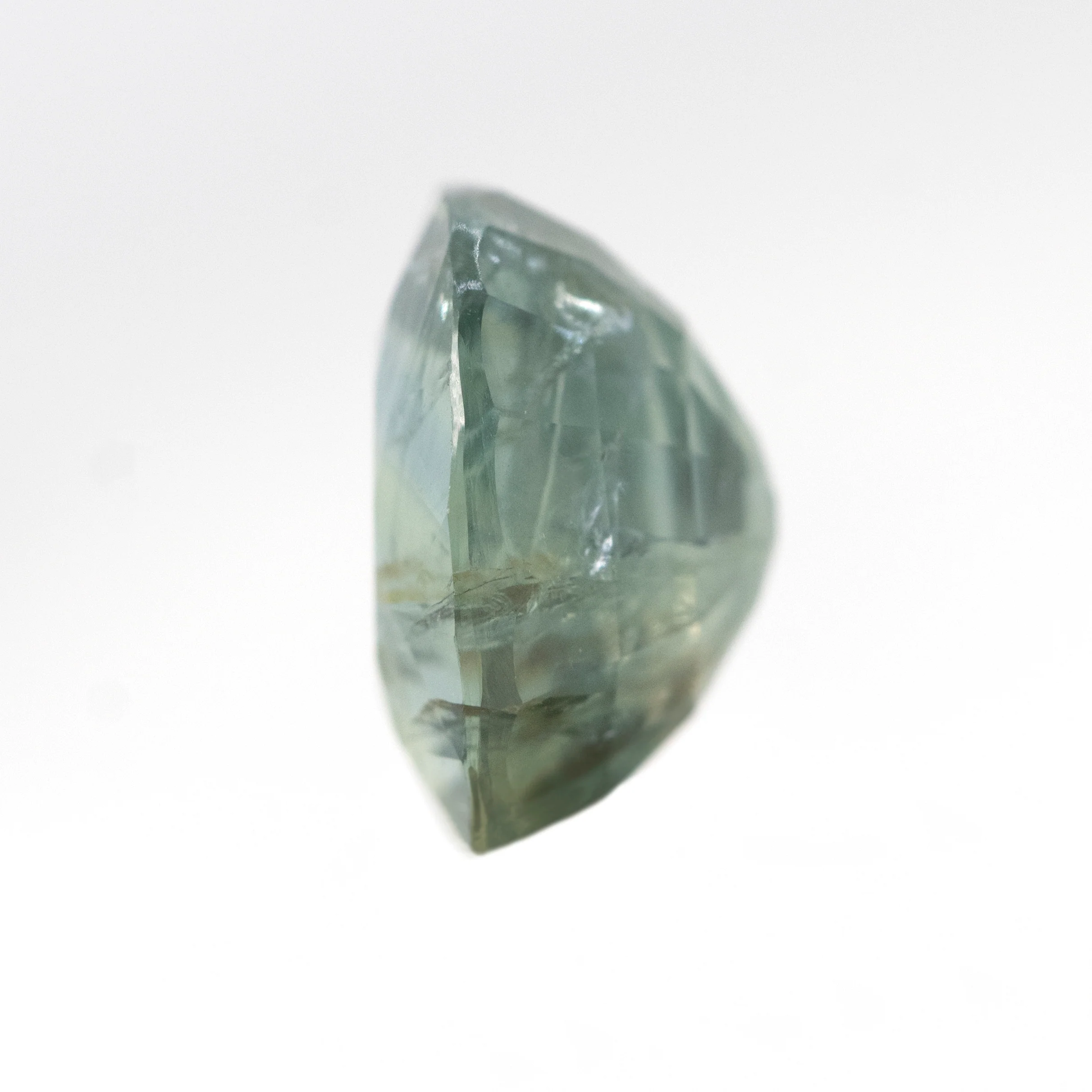 4.83 Carat Teal Oval Sapphire for Custom Work - Inventory Code TOS483 - Image 5