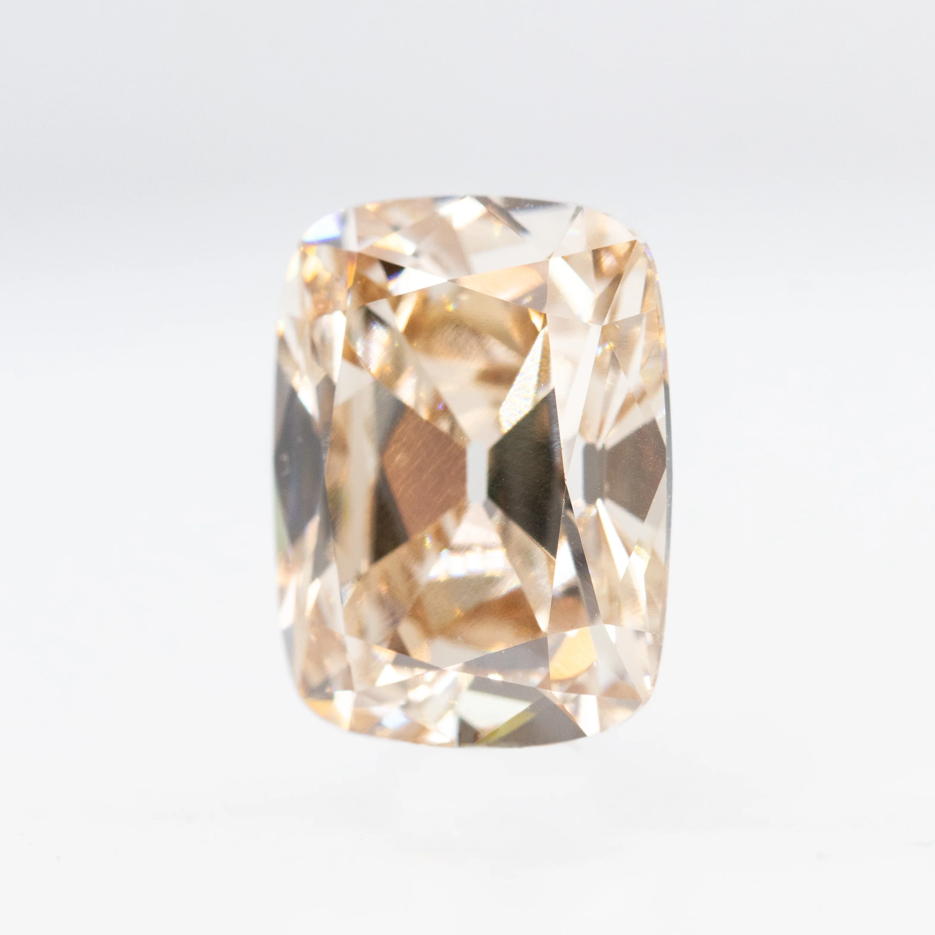 5.14 Carat Lab Grown Champagne Diamond for Custom Work - Inventory Code LGCD514 - Image 3