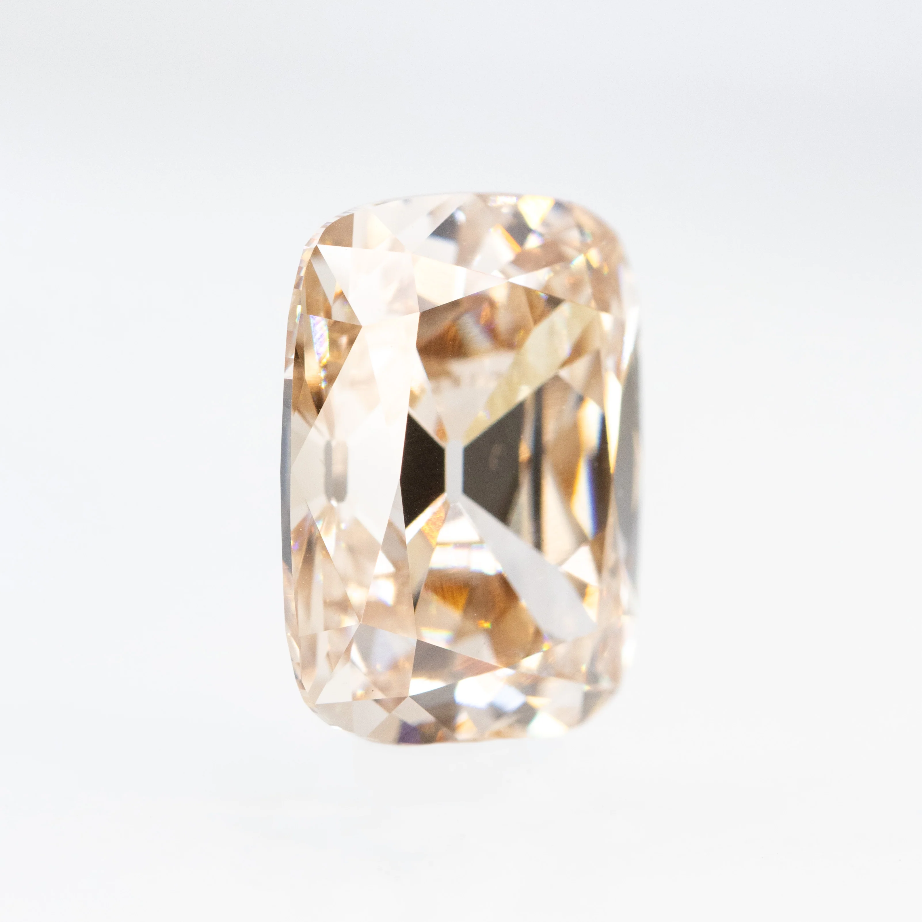 5.14 Carat Lab Grown Champagne Diamond for Custom Work - Inventory Code LGCD514 - Image 4