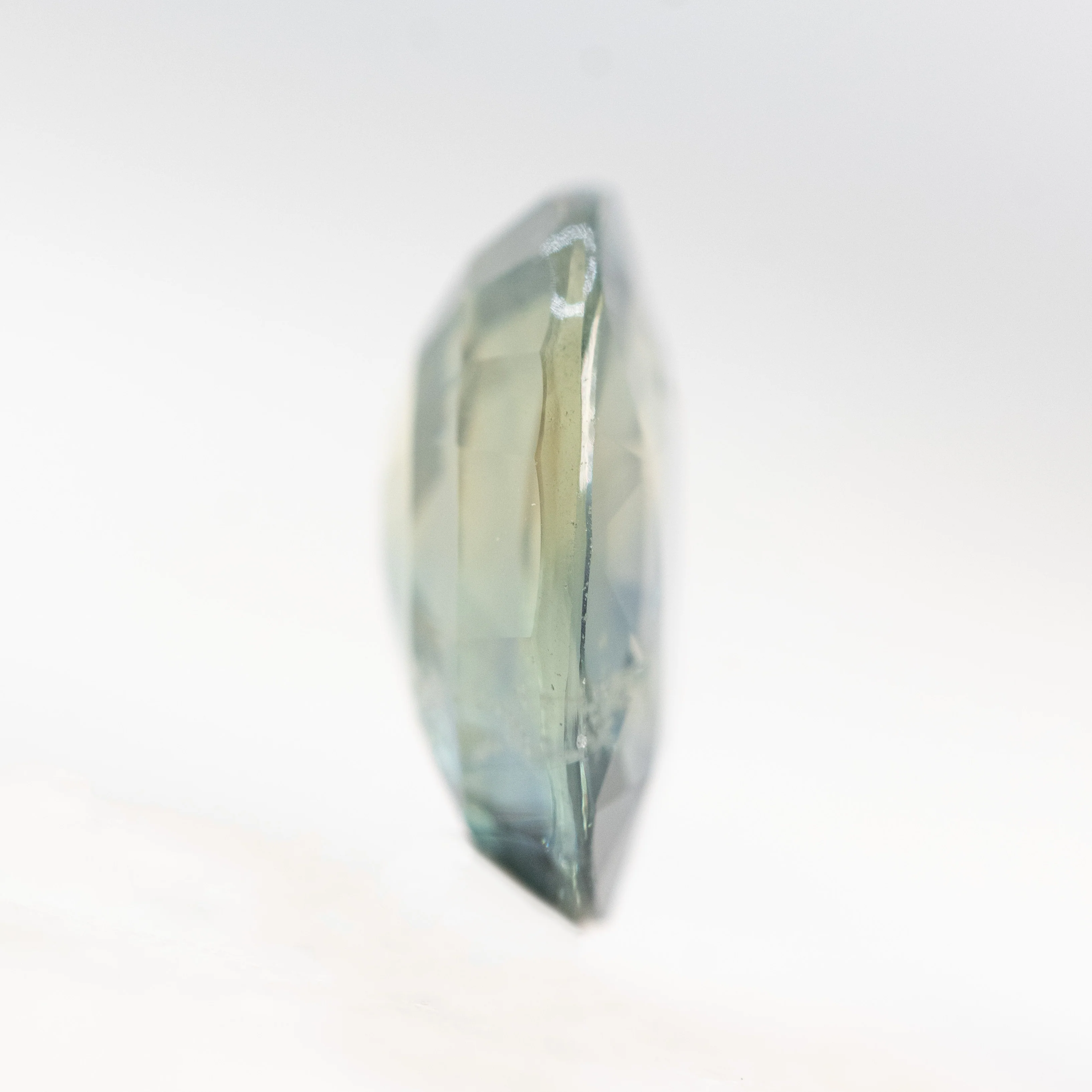 5.73 Carat Clear Earthy Oval Sapphire for Custom Work - Inventory Code CTOS573 - Image 5