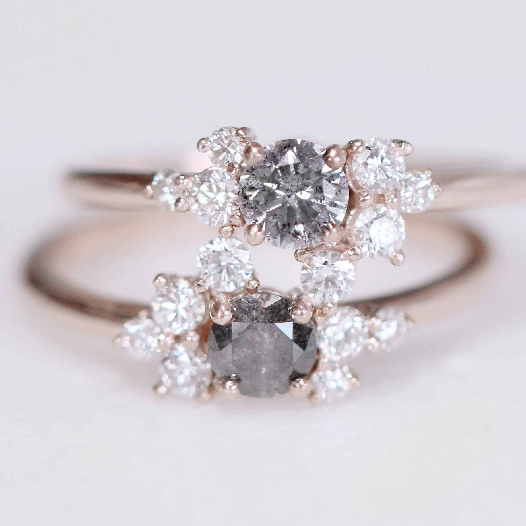 Baby Orion Stackable Ring - Pick Your Diamond Tone - Made to Order - Image 12