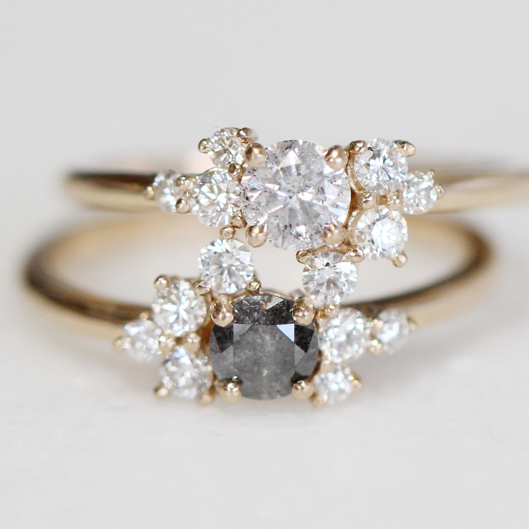 Baby Orion Stackable Ring - Pick Your Diamond Tone - Made to Order - Image 13