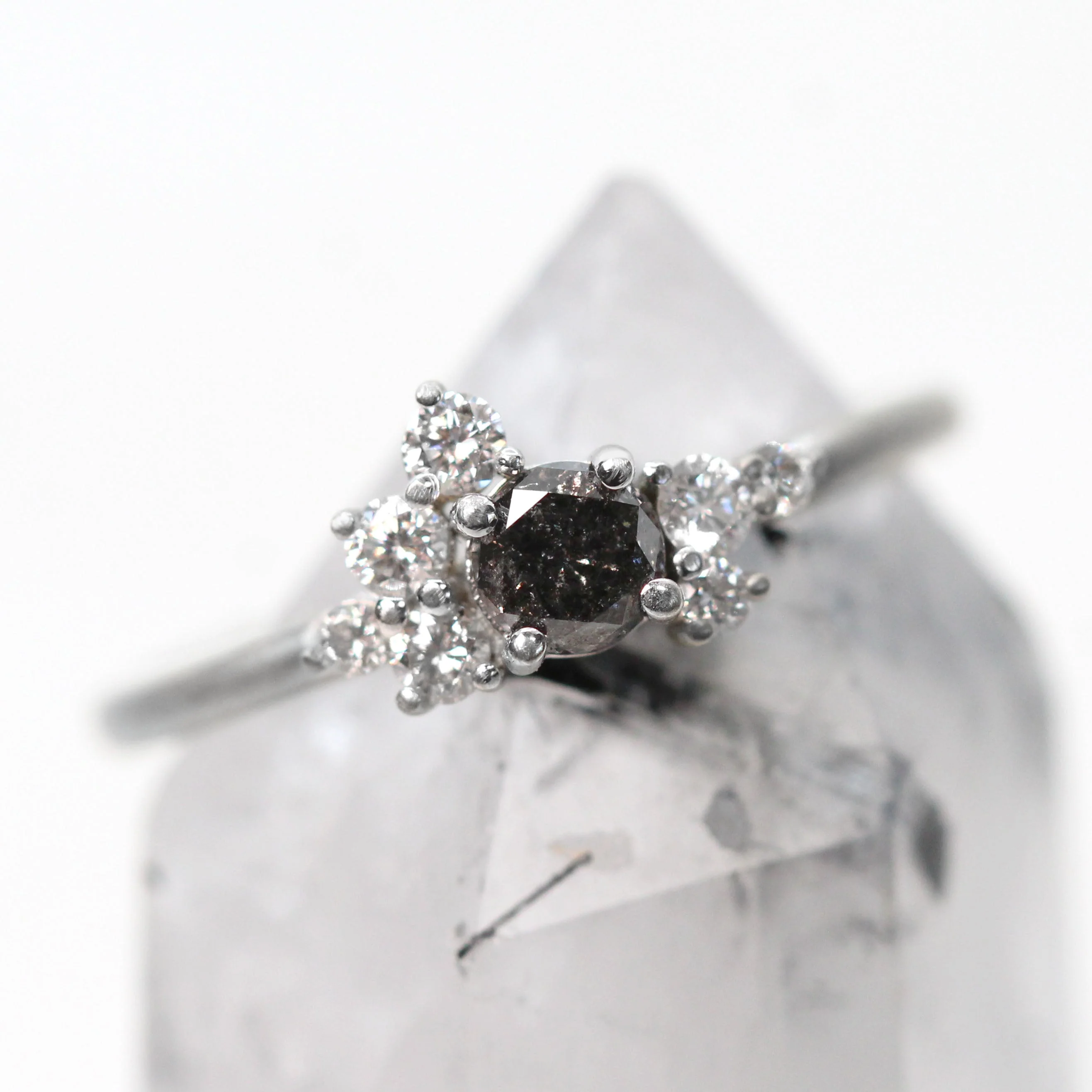 Baby Orion Stackable Ring - Pick Your Diamond Tone - Made to Order - Image 14
